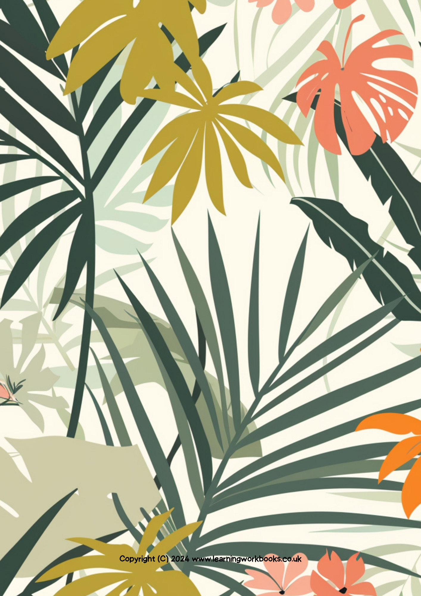 Jungle Patterns Gratitude Journal 9 (downloadable digital product)