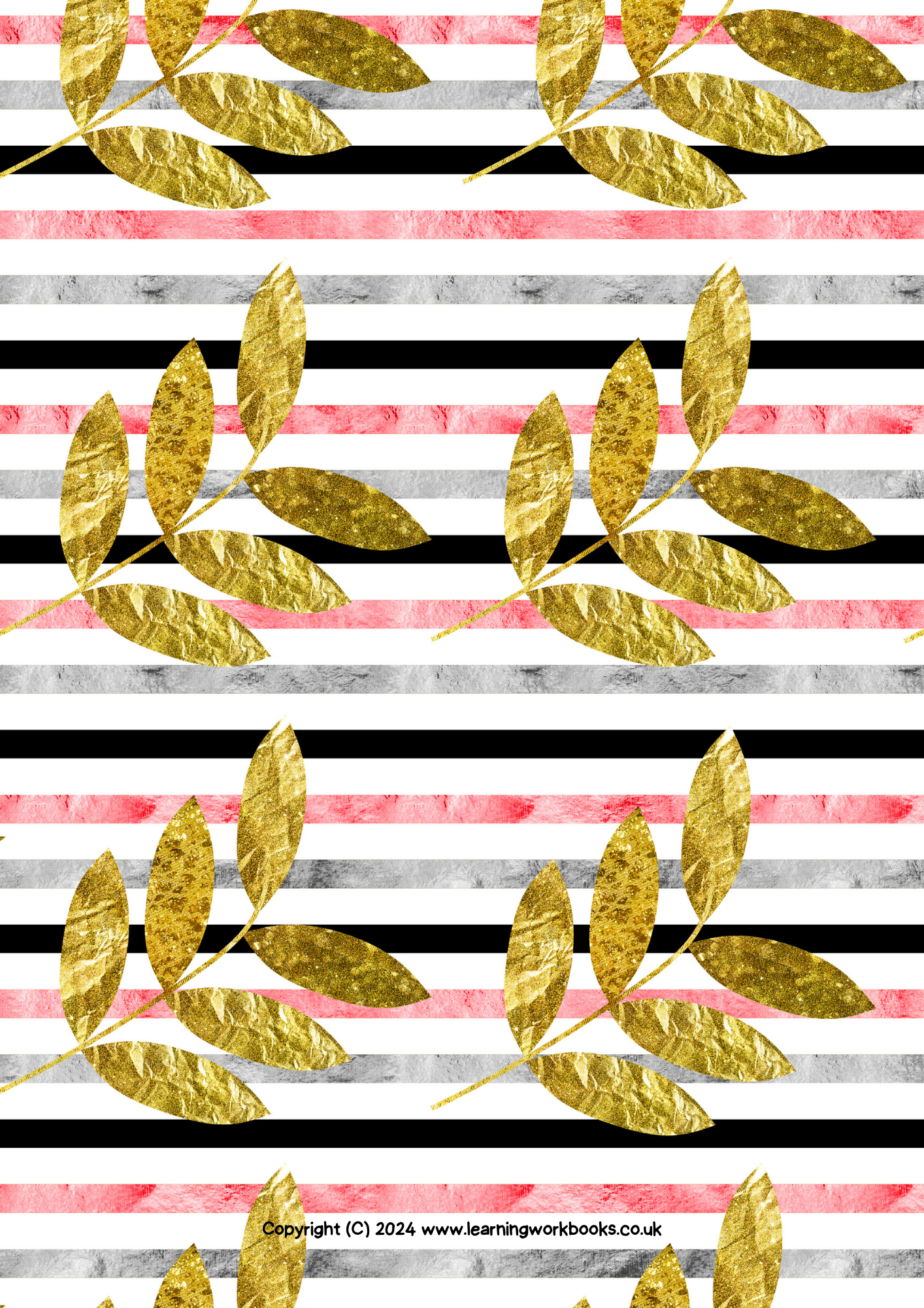 Tropical Gratitude Journal 4 (downloadable digital product)