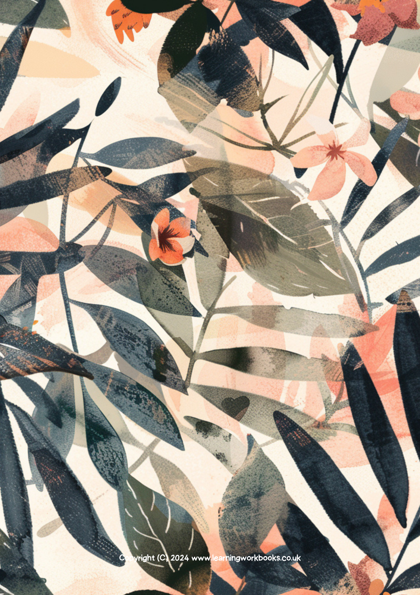 Jungle Patterns Gratitude Journal 7 (downloadable digital product)