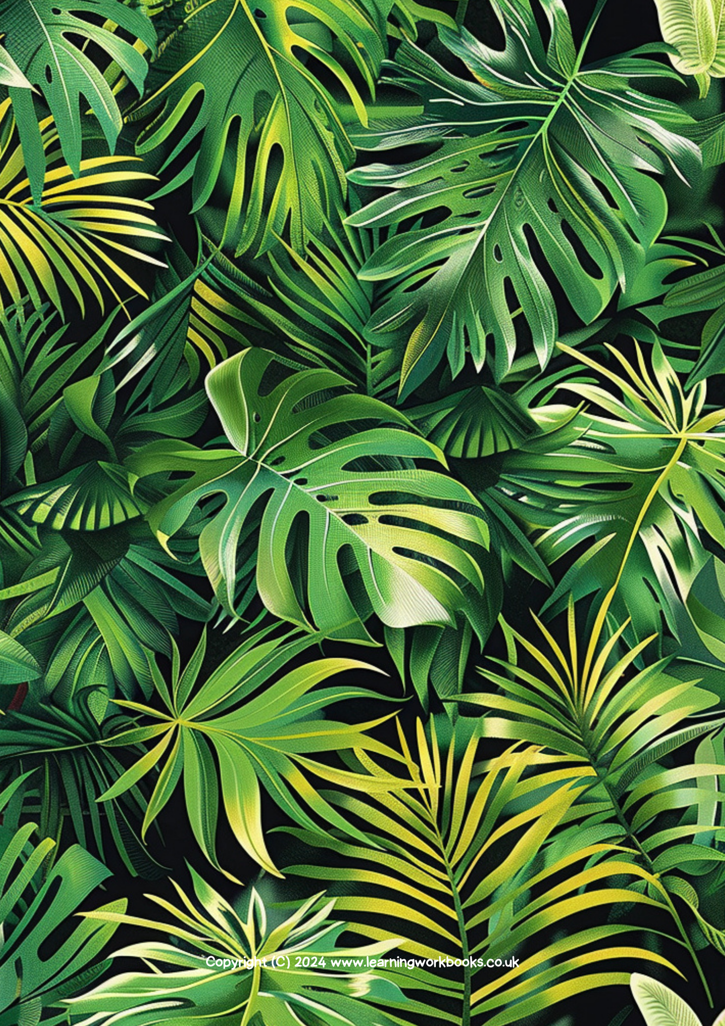 Jungle Patterns Gratitude Journal 4 (downloadable digital product)