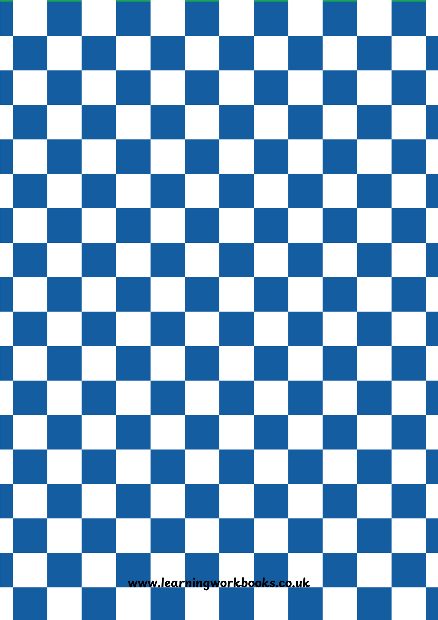 Checked Pattern 20mm Squared Notebook 6 (downloadable digital product)