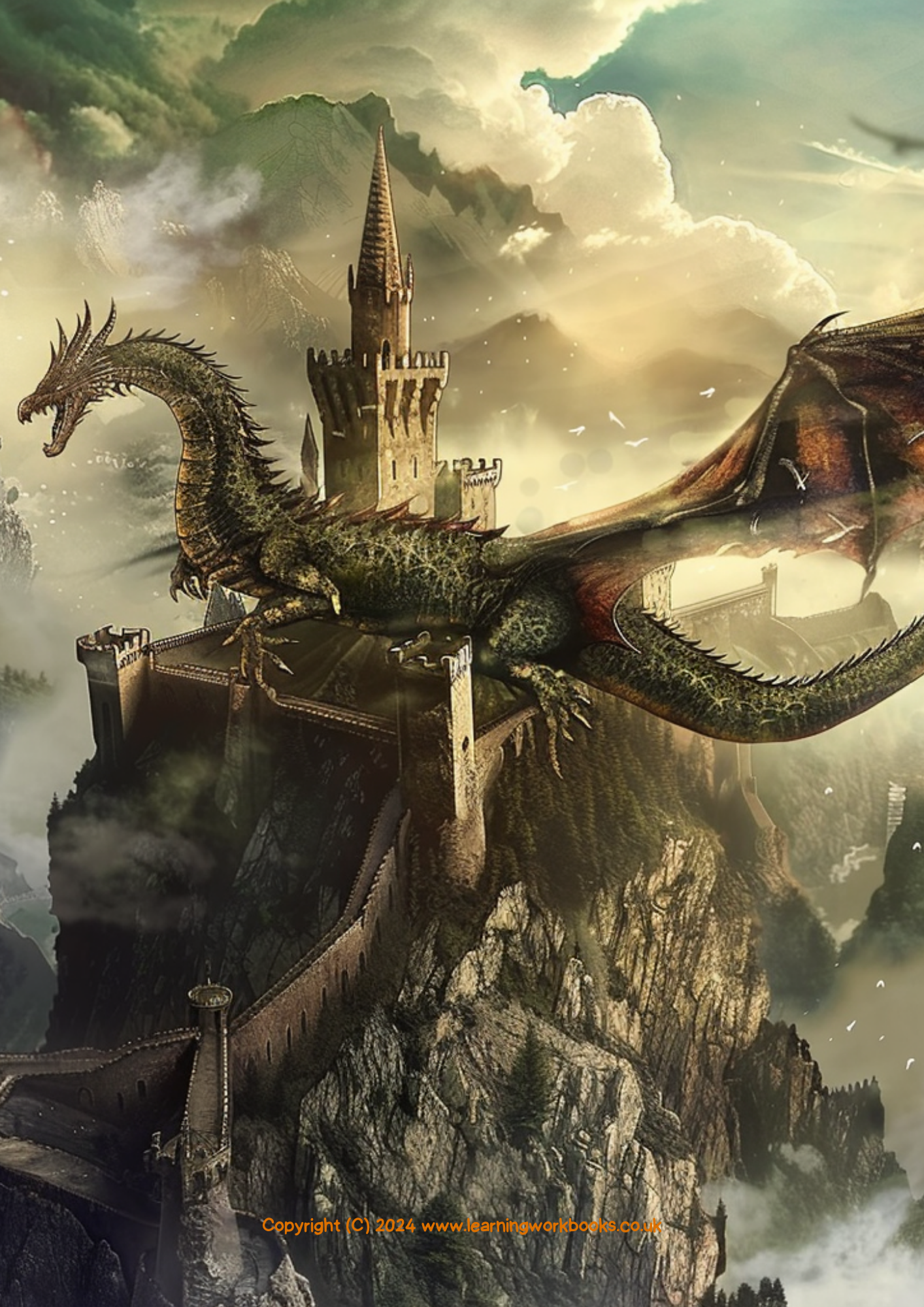 Dragon Story Writing Book 12 (downloadable digital product)