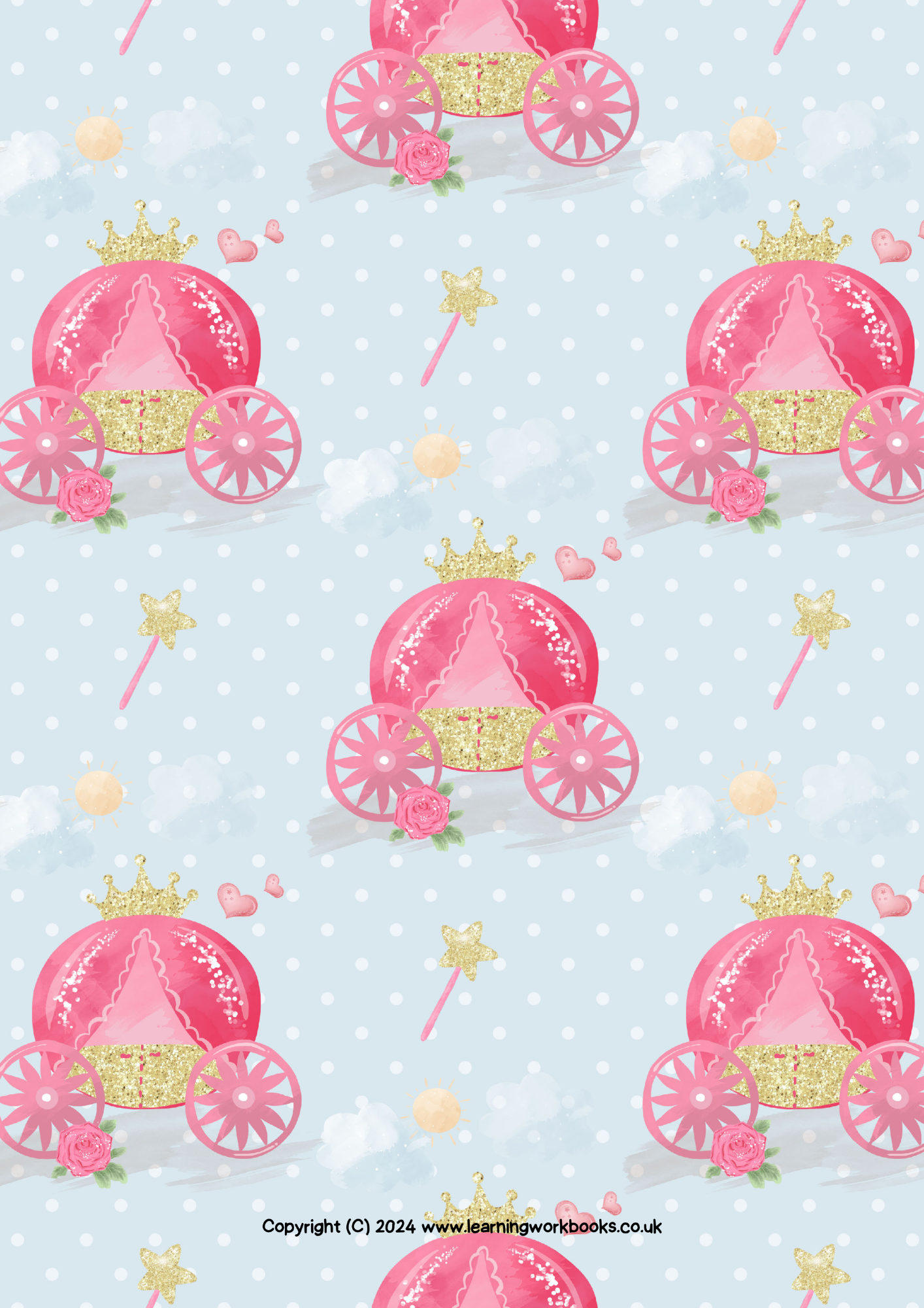 Princess Story Writing Book 6 (downloadable digital product)