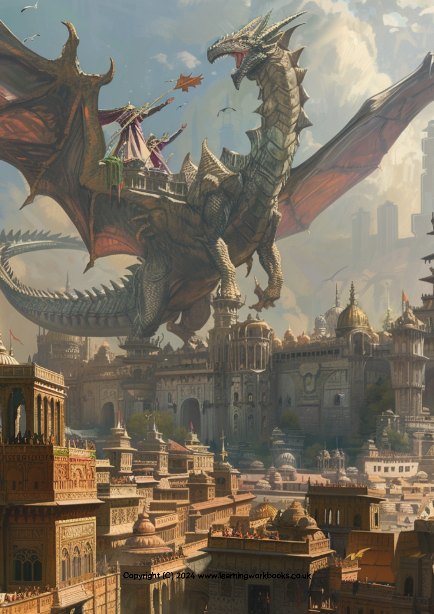 Dragon Story Writing Book 5 (downloadable digital product)