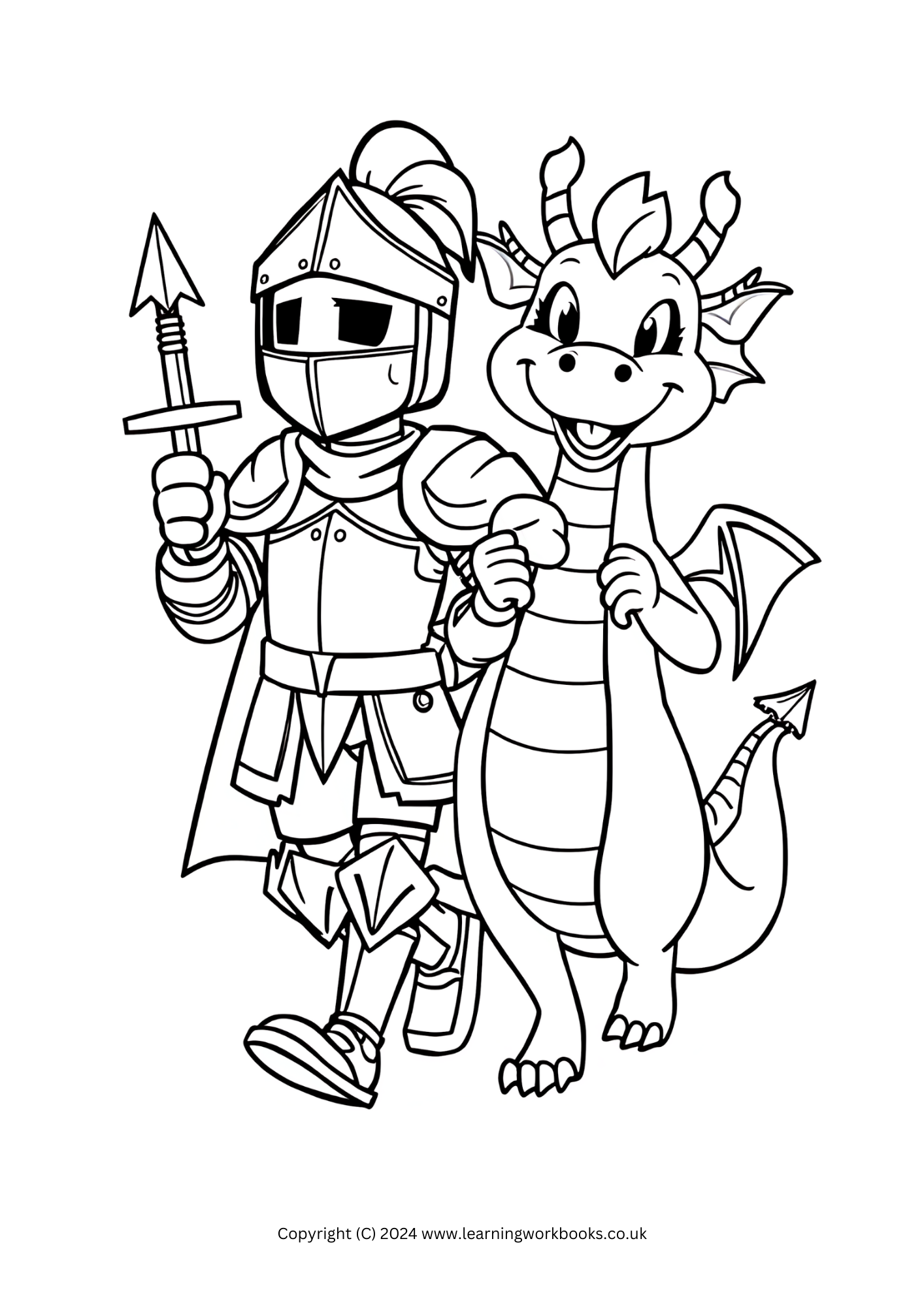 Halloween Costume Parade Colouring Book (downloadable digital product)