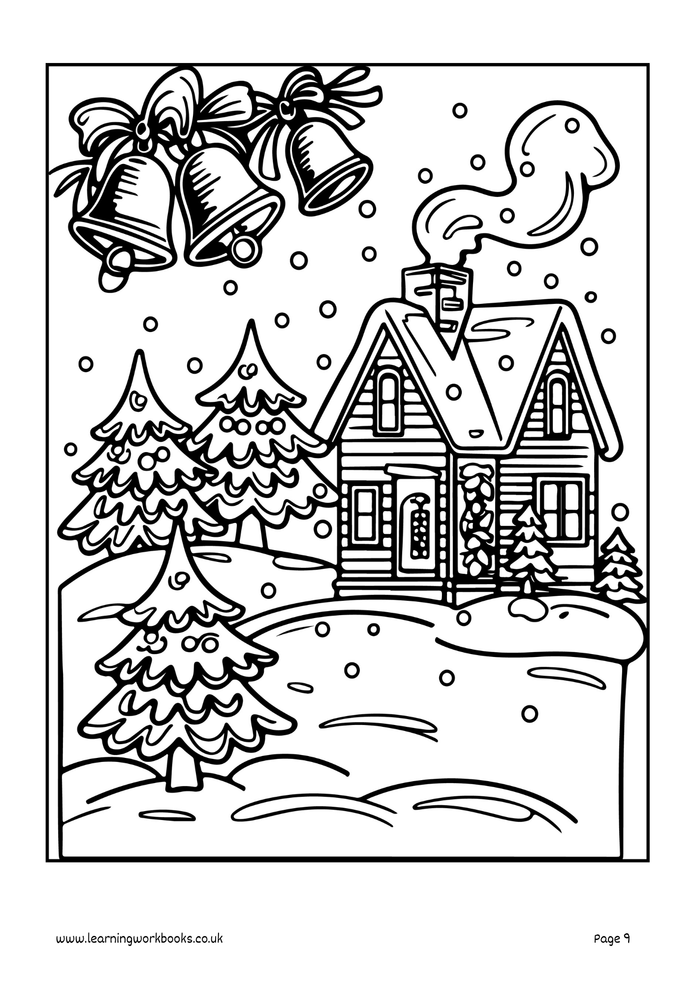 Christmas Colouring Book 3 (downloadable digital product)