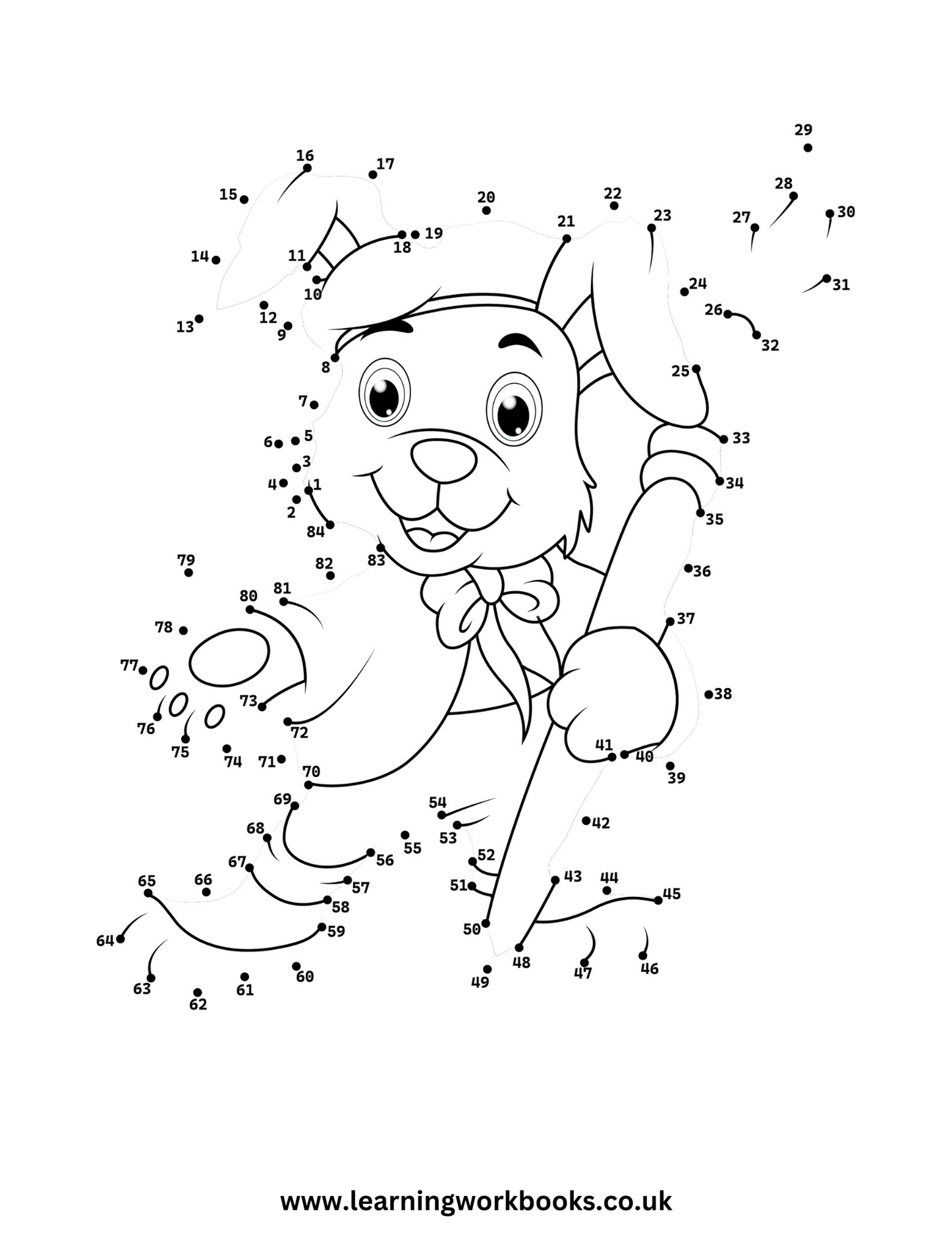 Easter Dot to Dot Book 2 (downloadable digital product)