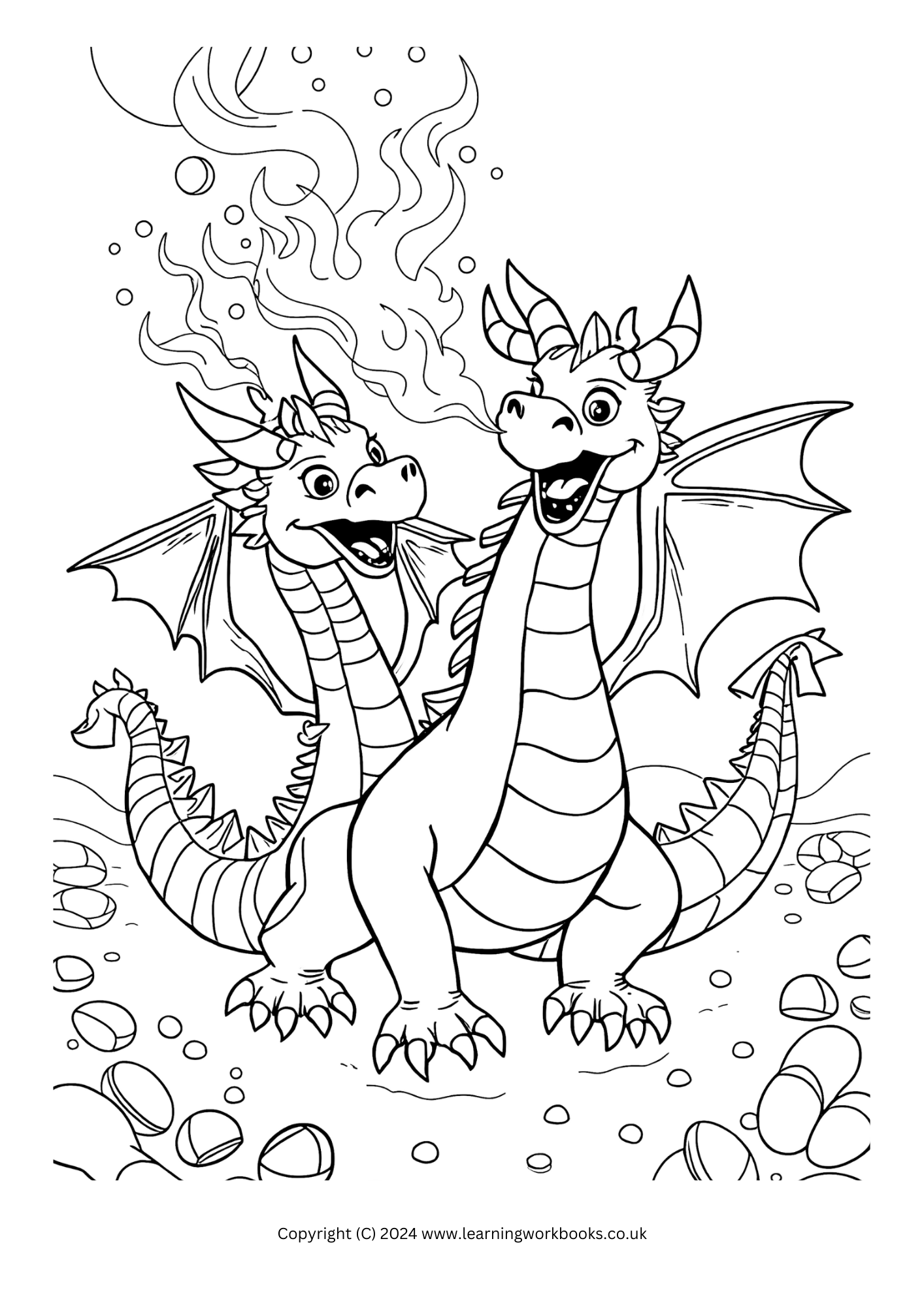 Candy Creatures Halloween Colouring Book (downloadable digital product)