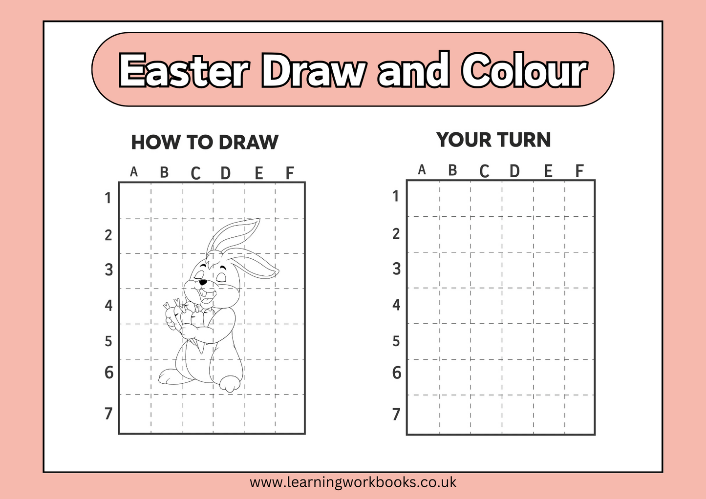 Easter Draw and Colour Book 3 (downloadable digital product)