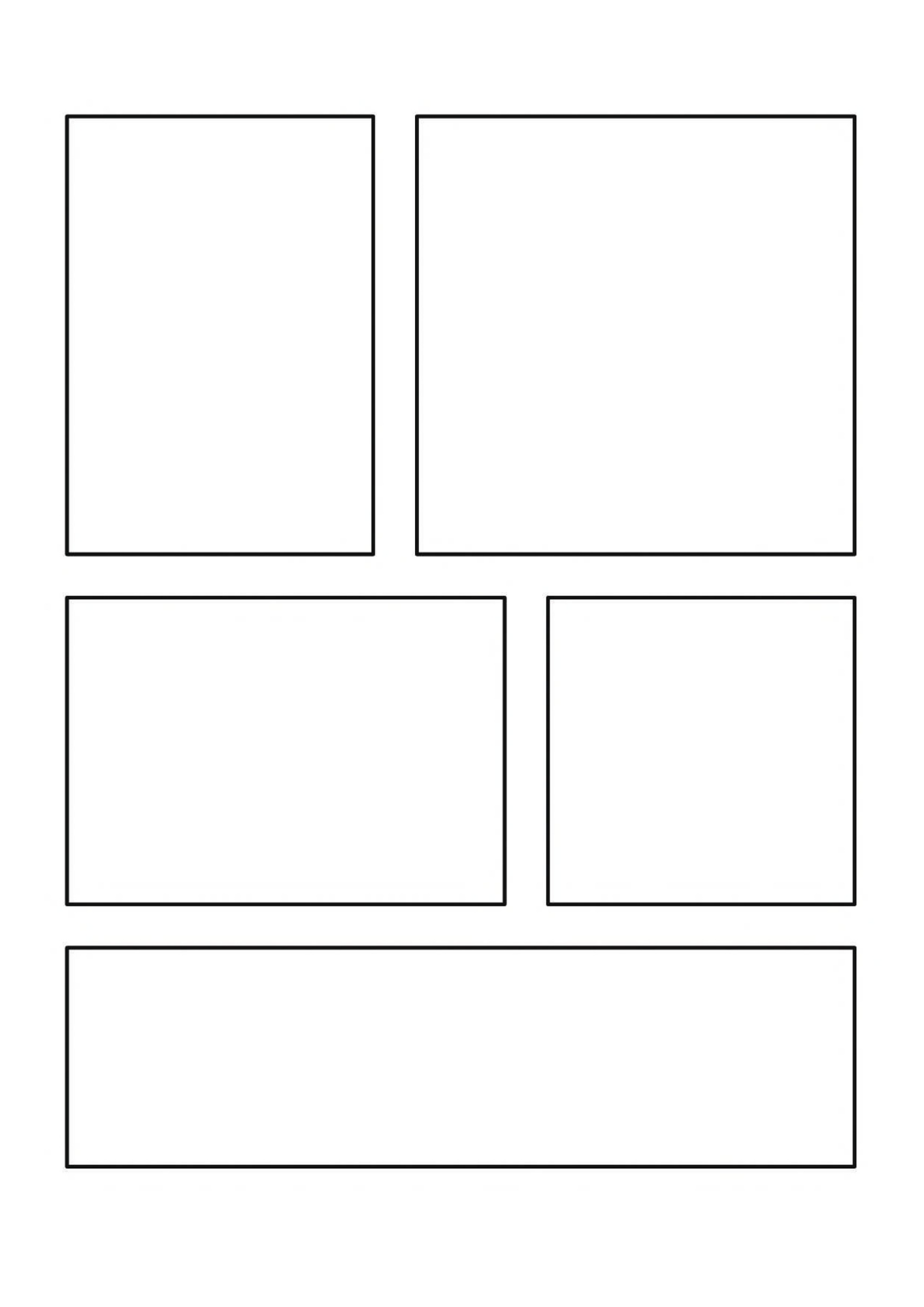 My Blank Comic Book 3 (downloadable digital product)