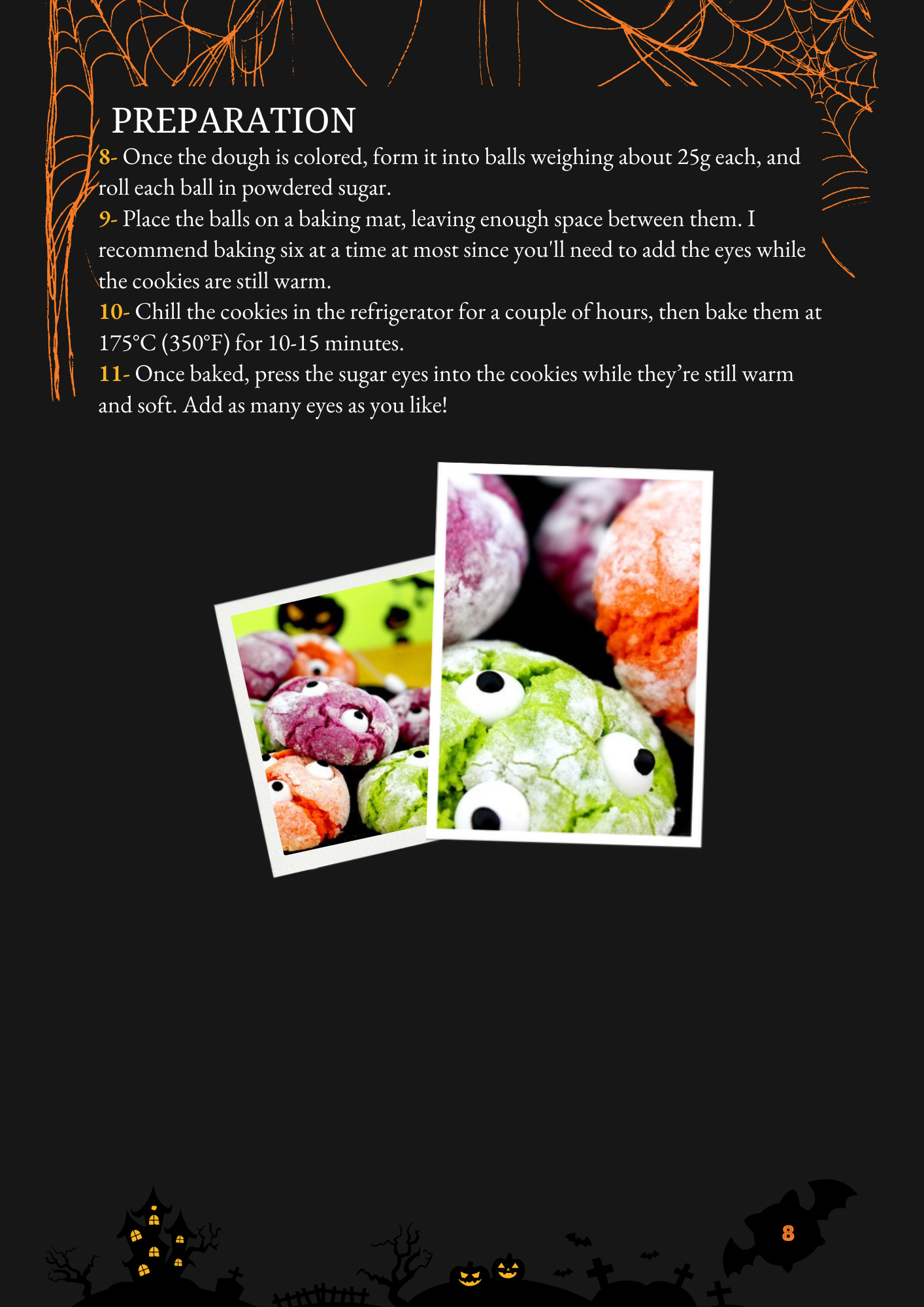 The Haunted Kitchen: A Halloween Treats Recipe Book (downloadable digital product)