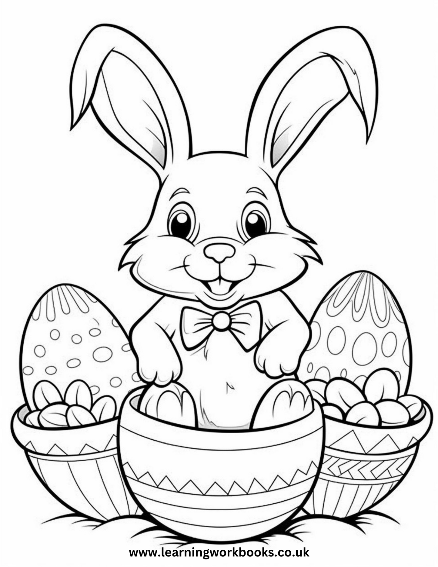 My Easter Colouring Book 3 (downloadable digital product)
