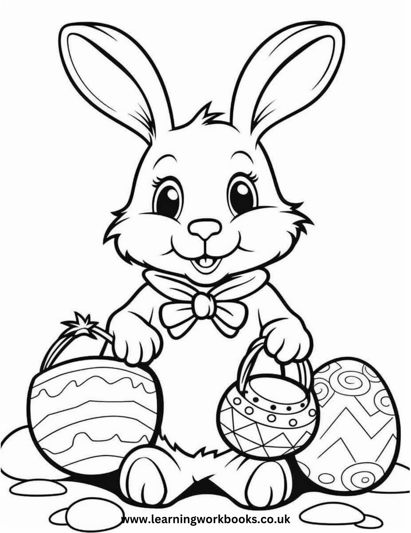 My Easter Colouring Book 4 (downloadable digital product)