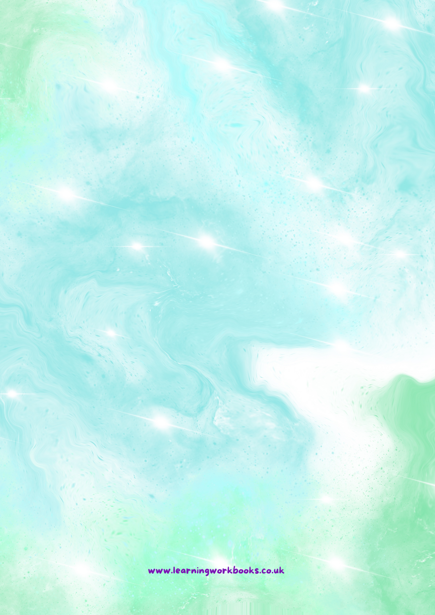 Aqua Galaxy Teacher Planner (downloadable digital product)