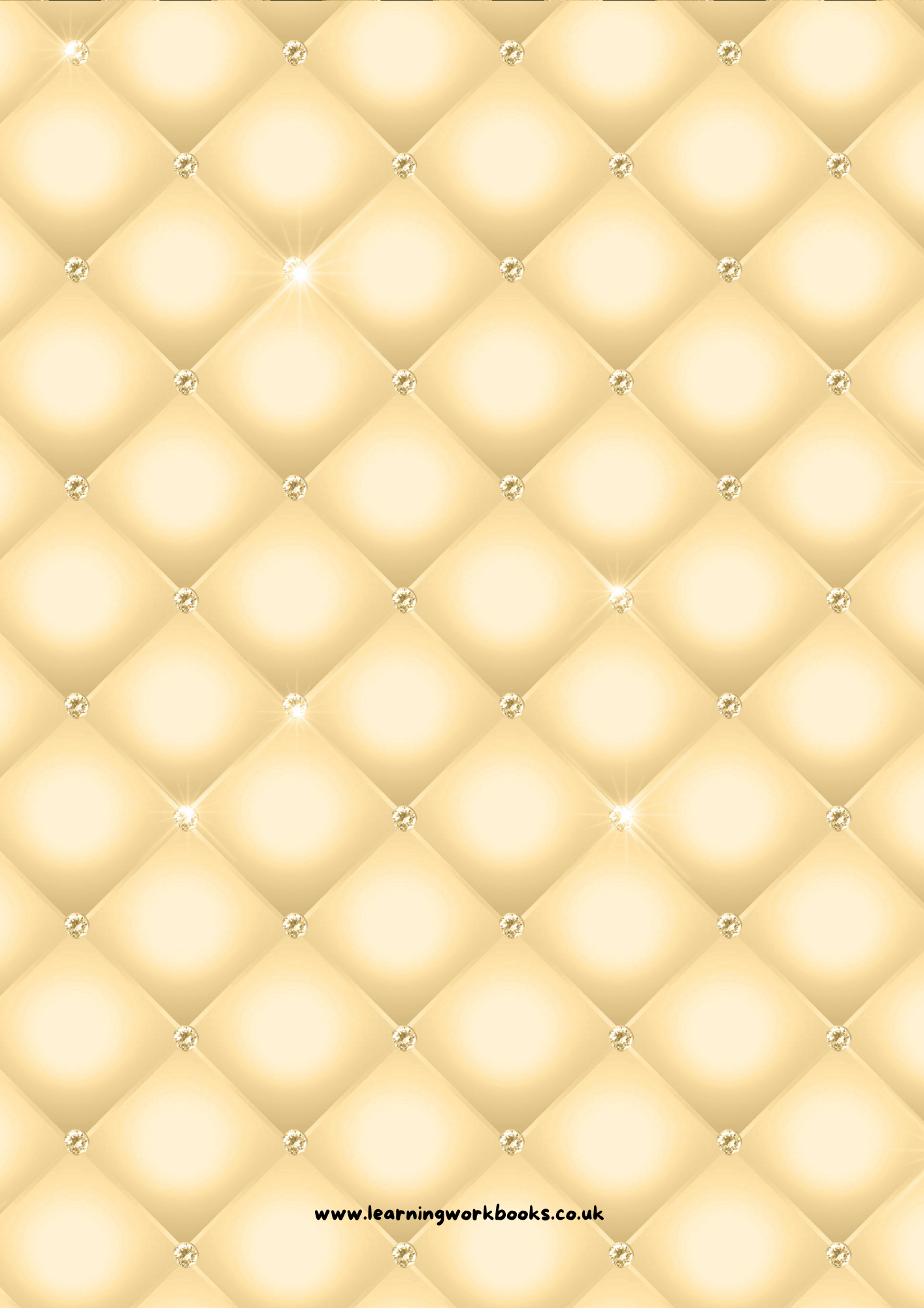 Honey Gold Diamond Stud Teacher Planner (downloadable digital product)