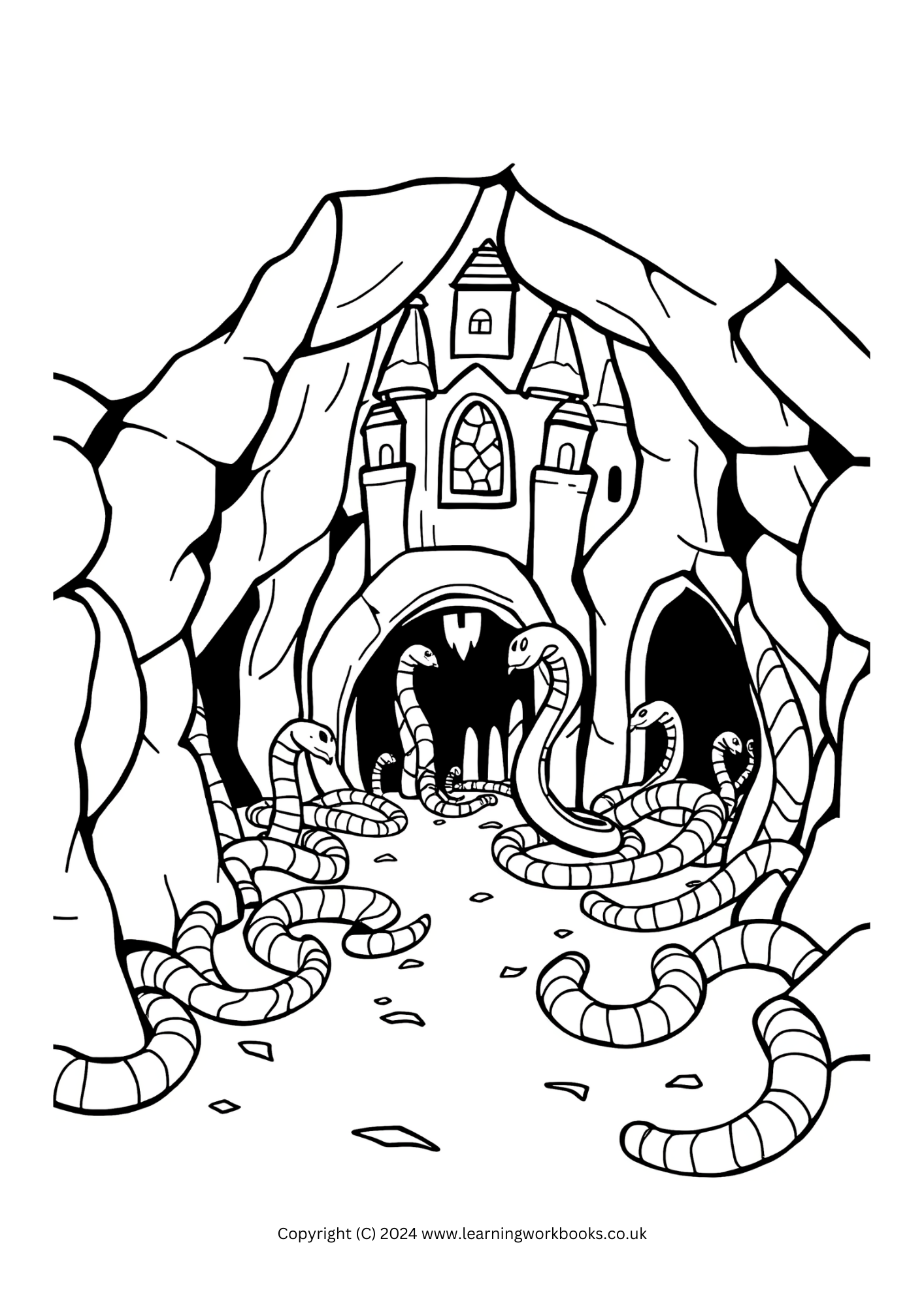Candy Creatures Halloween Colouring Book (downloadable digital product)