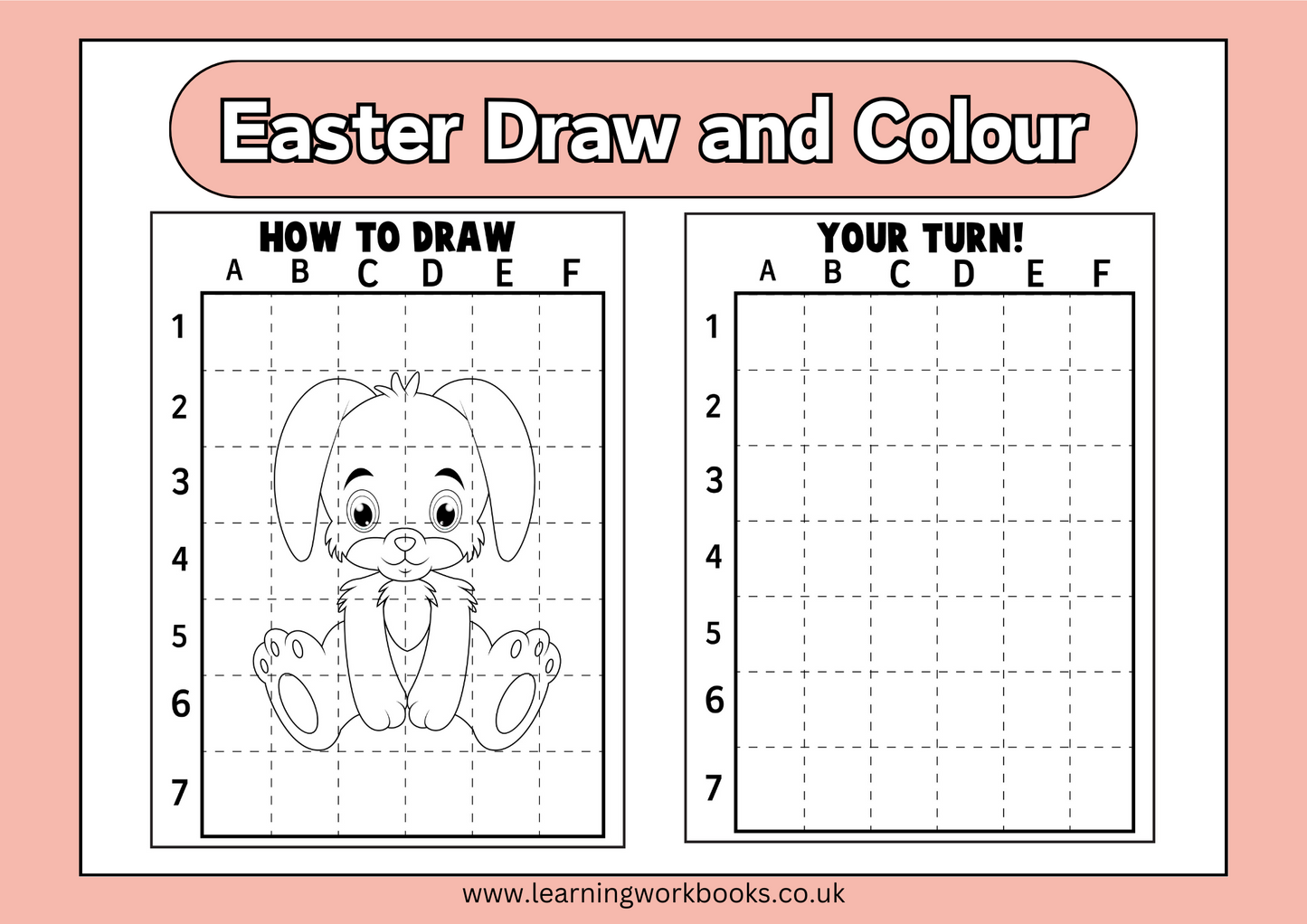 Easter Draw and Colour Book 3 (downloadable digital product)
