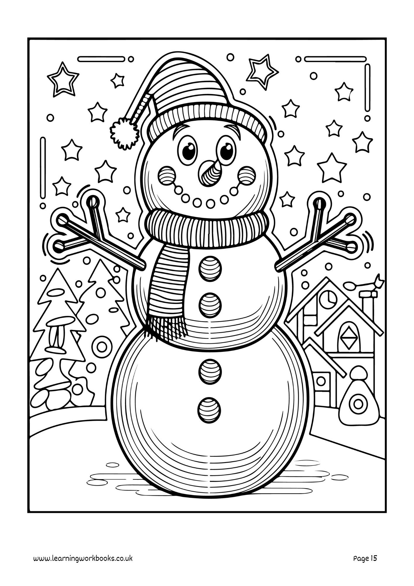Christmas Colouring Book 2 (downloadable digital product)