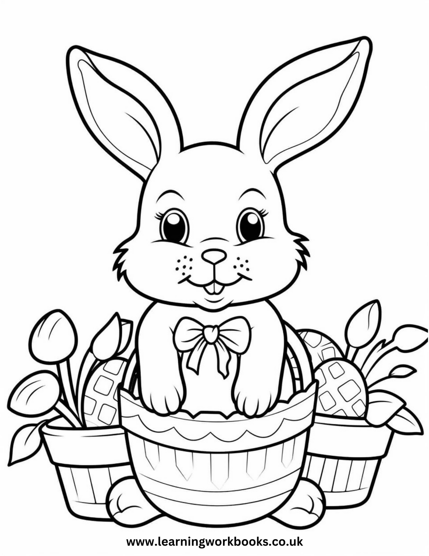 My Easter Colouring Book 4 (downloadable digital product)
