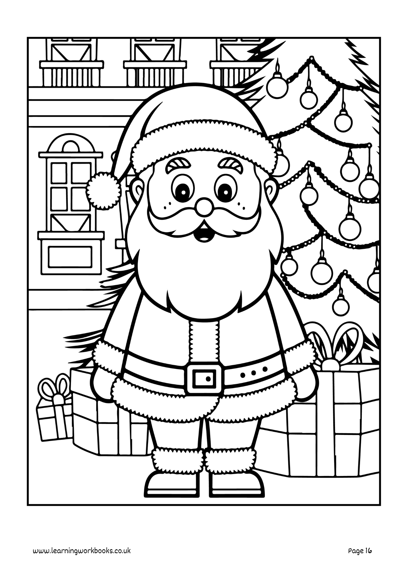 Christmas Colouring Book 1 (downloadable digital product)