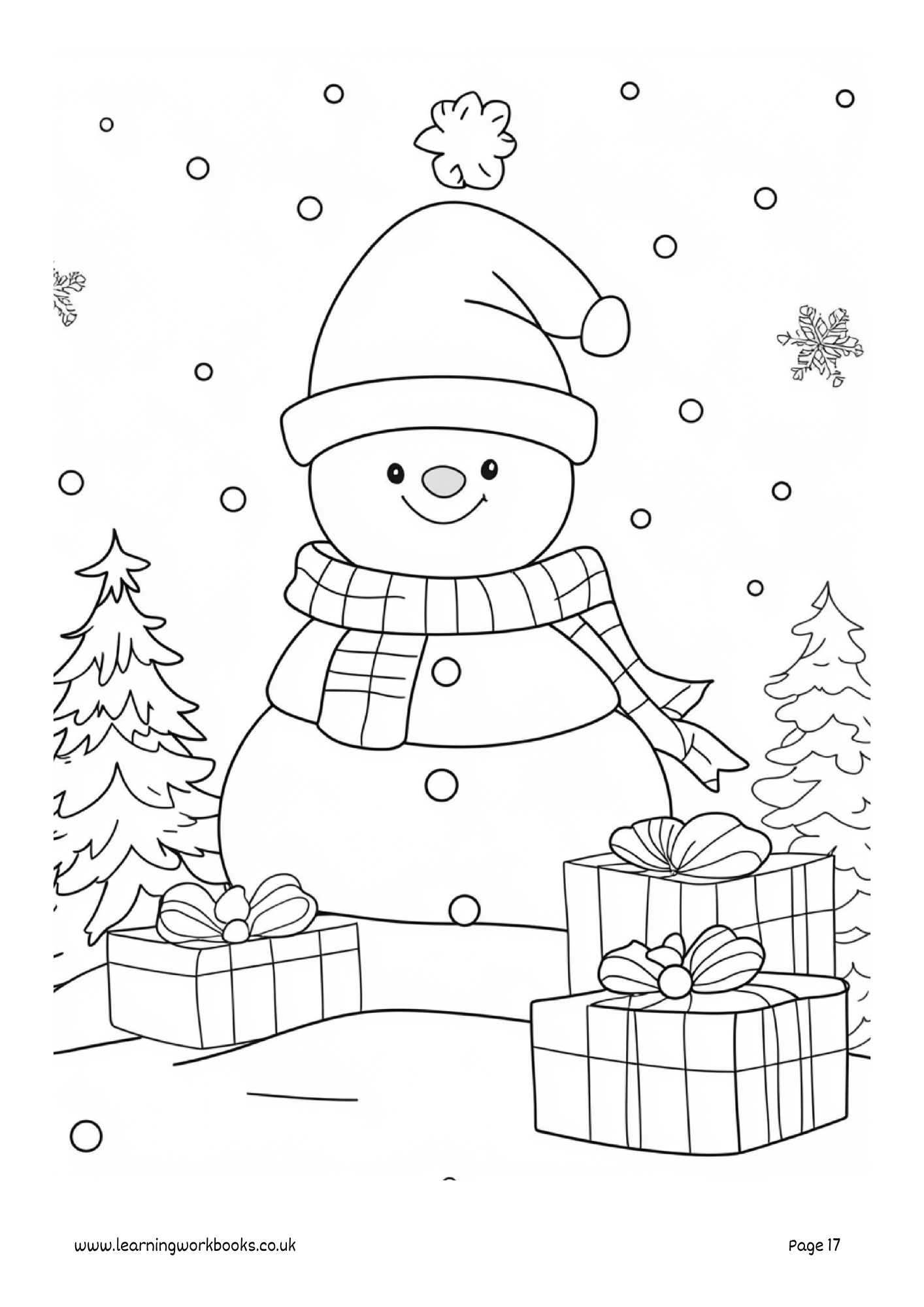 Christmas Colouring Book 7 (downloadable digital product)
