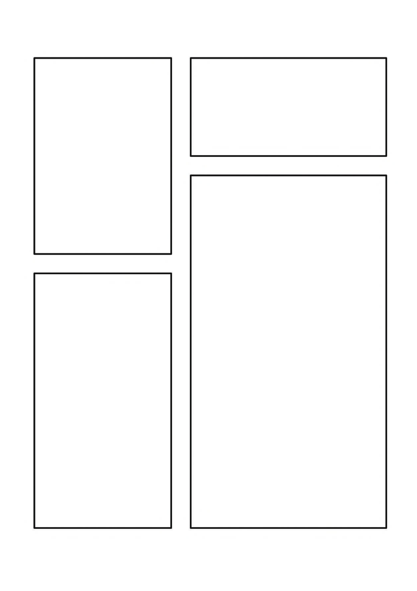 My Blank Comic Book 1 (downloadable digital product)