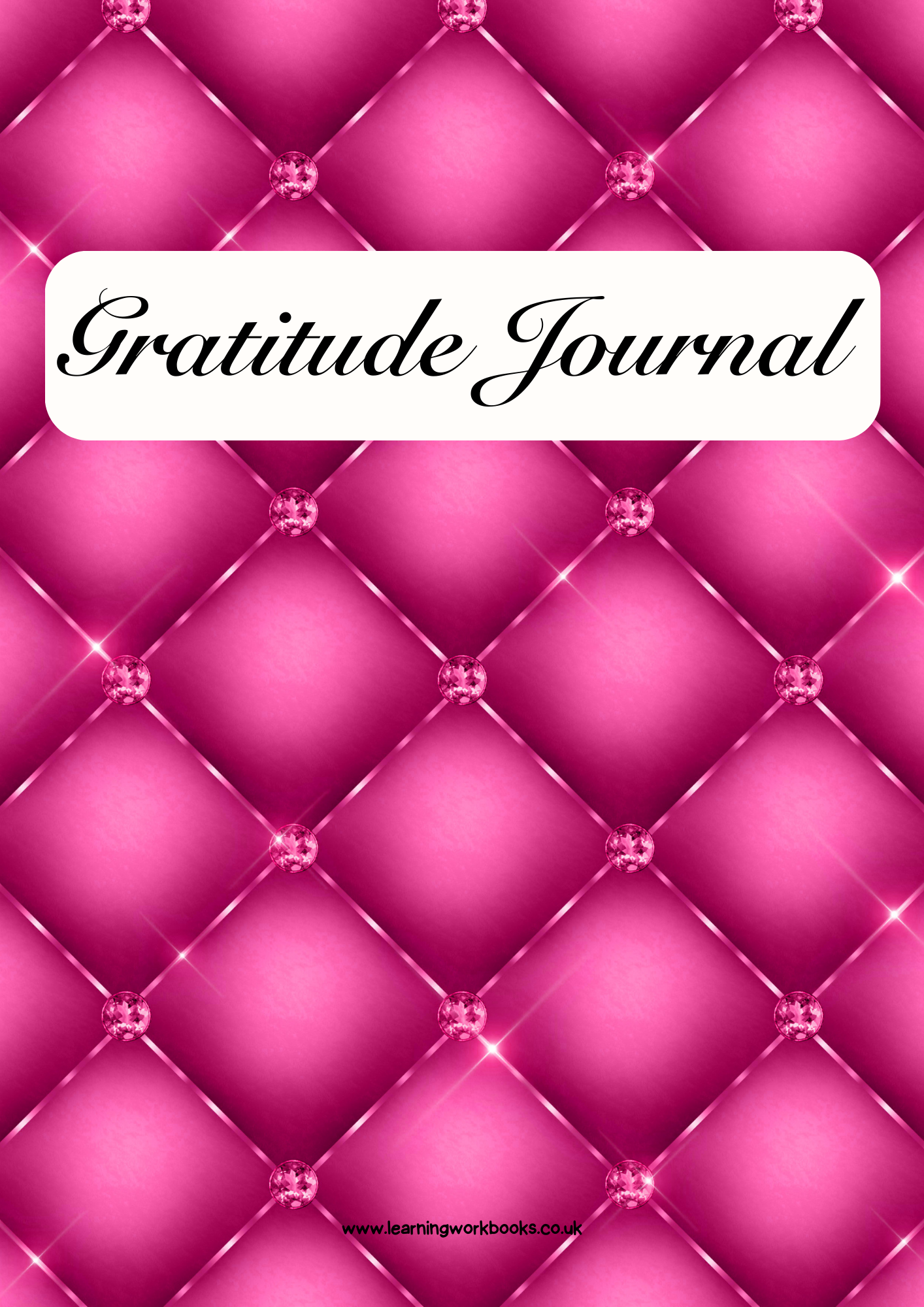 Hot Pink Gratitude Journal 5 (downloadable digital product)