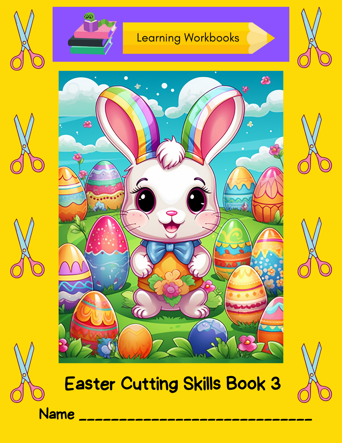 Easter Cutting Skills Book 3 (downloadable digital product)