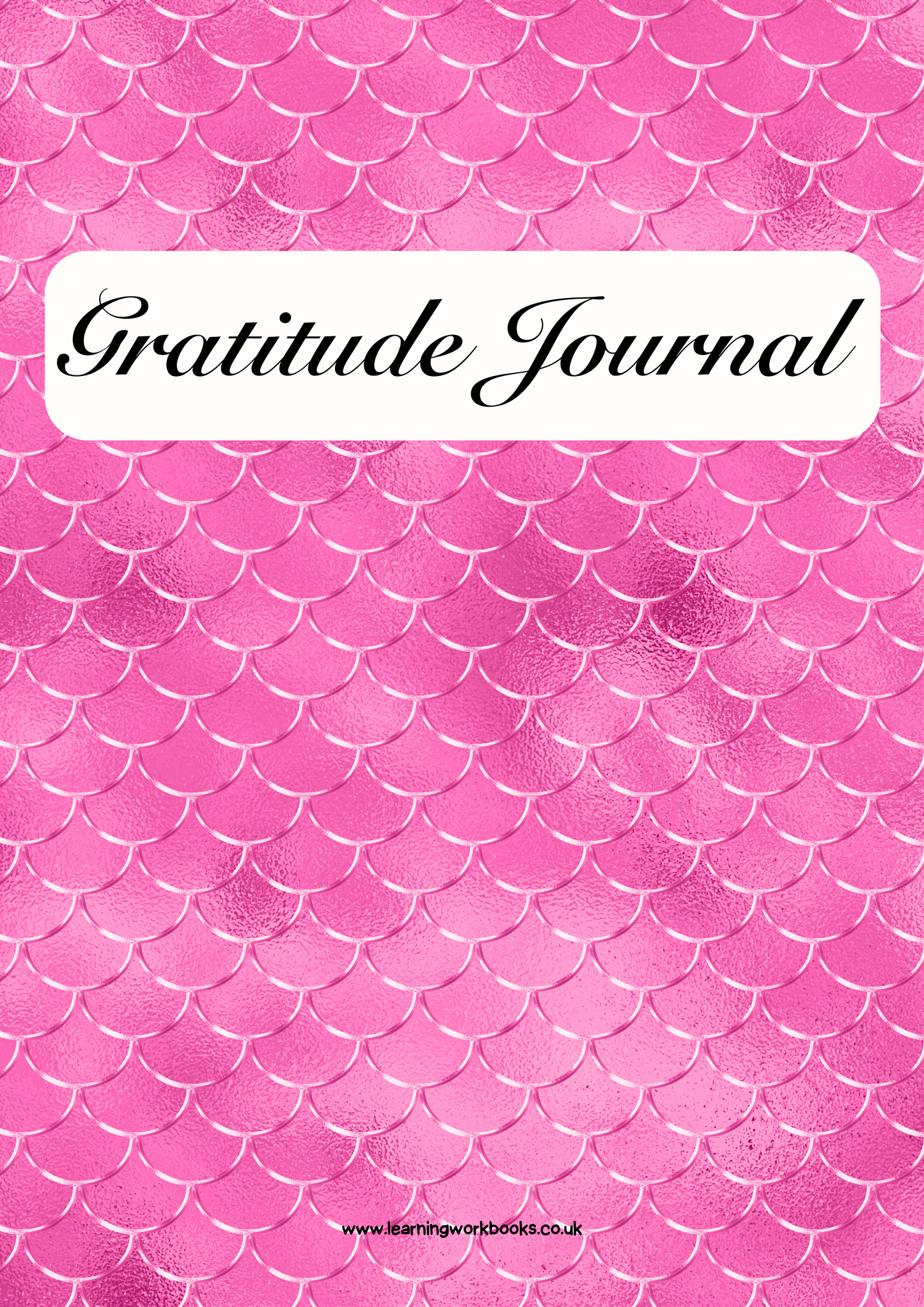 Hot Pink Gratitude Journal 3 (downloadable digital product)