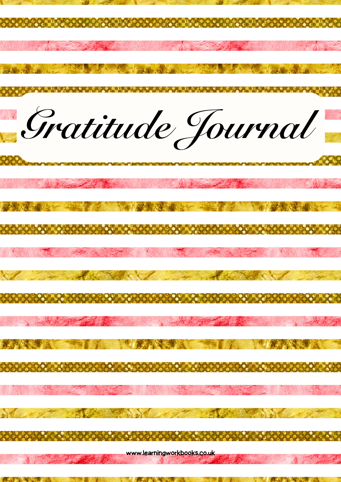 Tropical Gratitude Journal 2 (downloadable digital product)