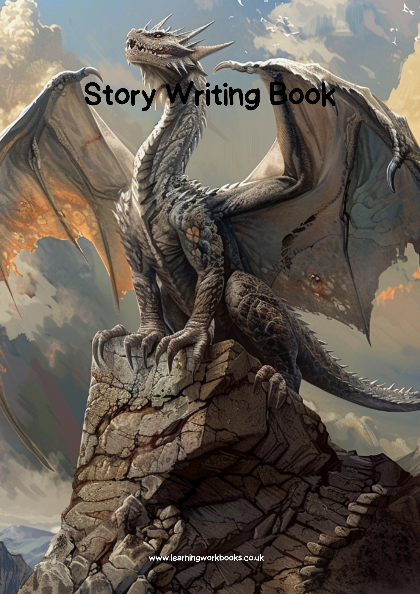Dragon Story Writing Book 8 (downloadable digital product)
