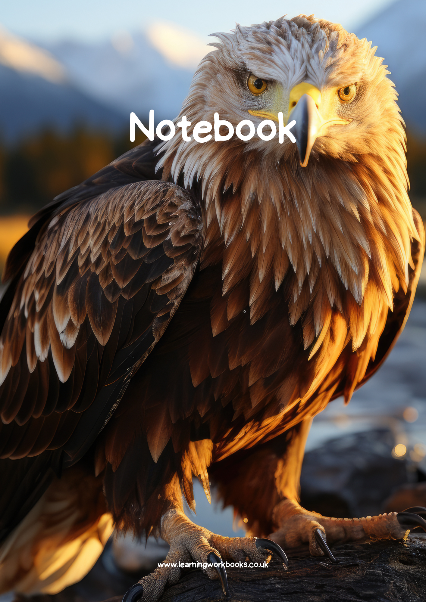 Eagle A4 Lined Notebook 6 (downloadable digital product)