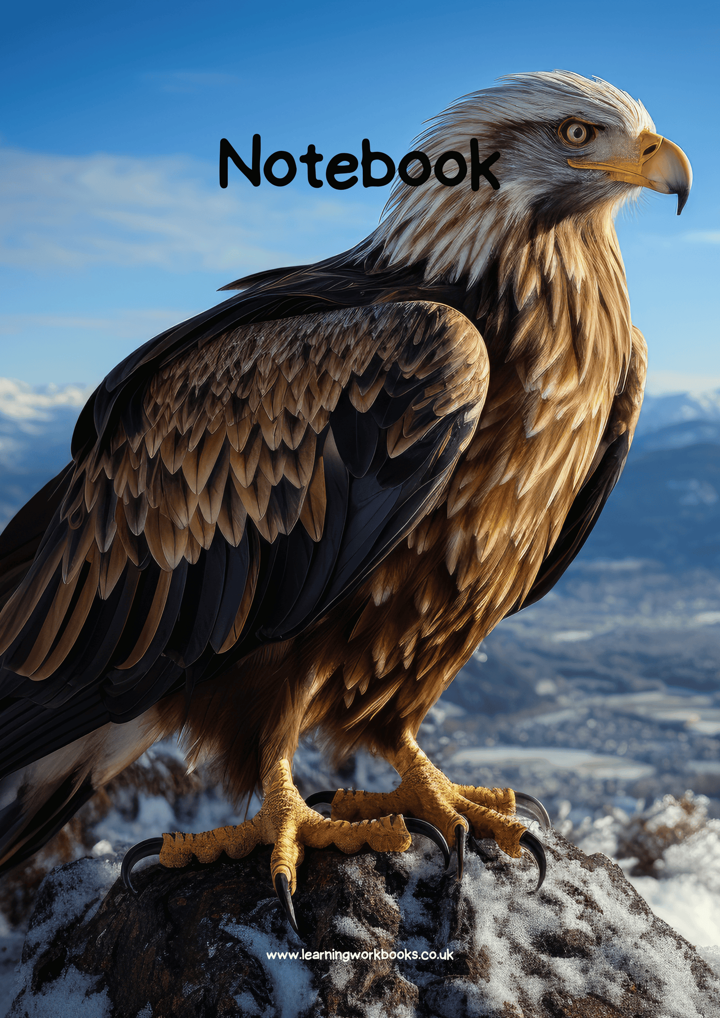 Eagle A4 Lined Notebook 2 (downloadable digital product)