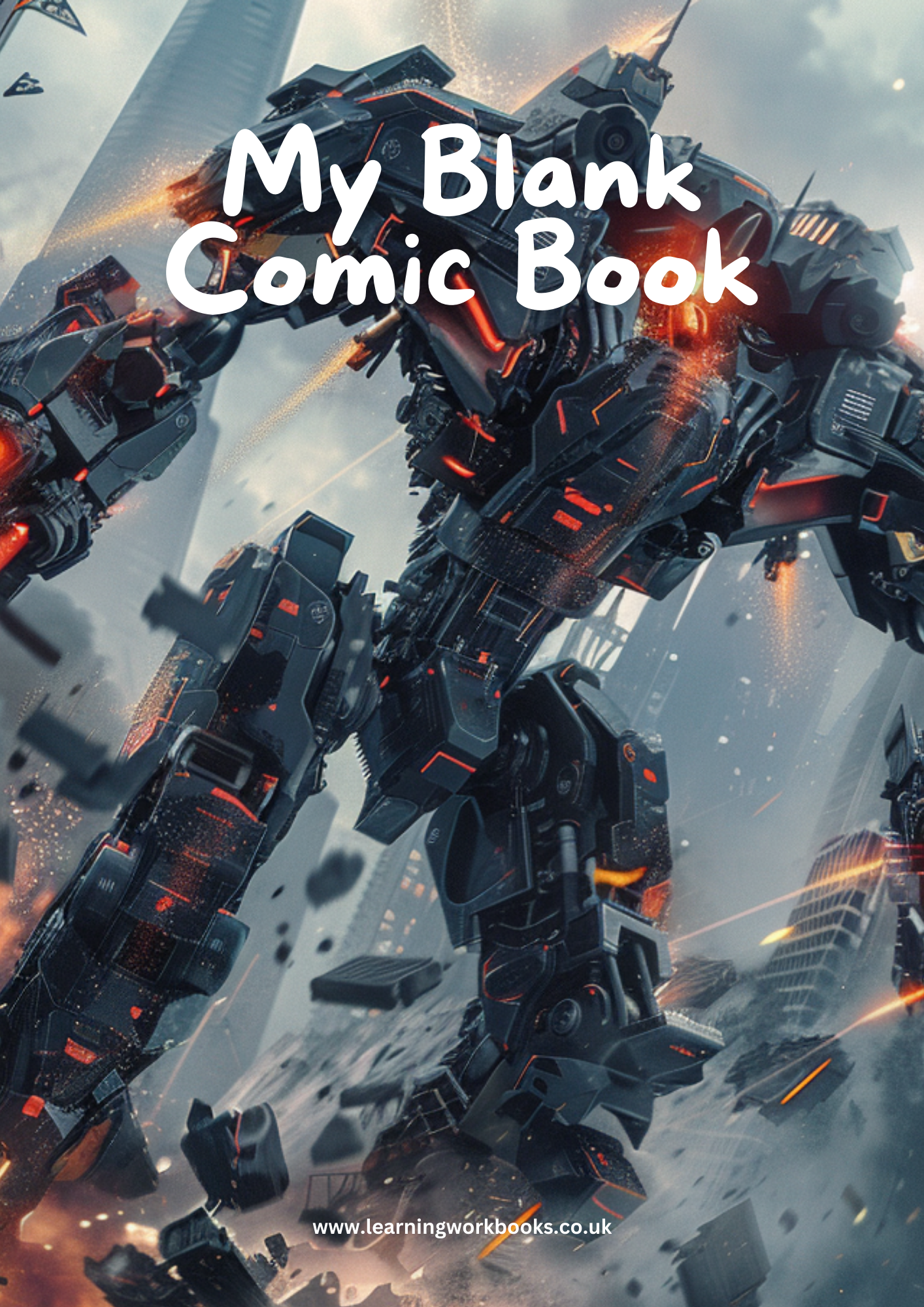 My Blank Comic Book 2 (downloadable digital product)