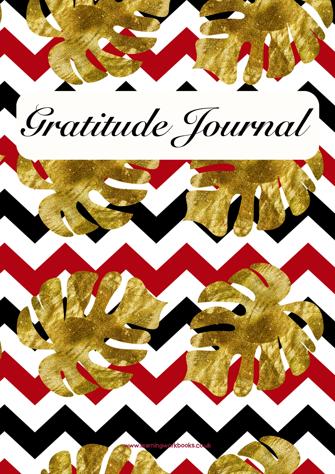 Tropical Gratitude Journal 5 (downloadable digital product)