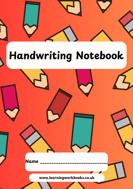 Handwriting Notebook 3 for 5-8 Year Olds (downloadable digital product)