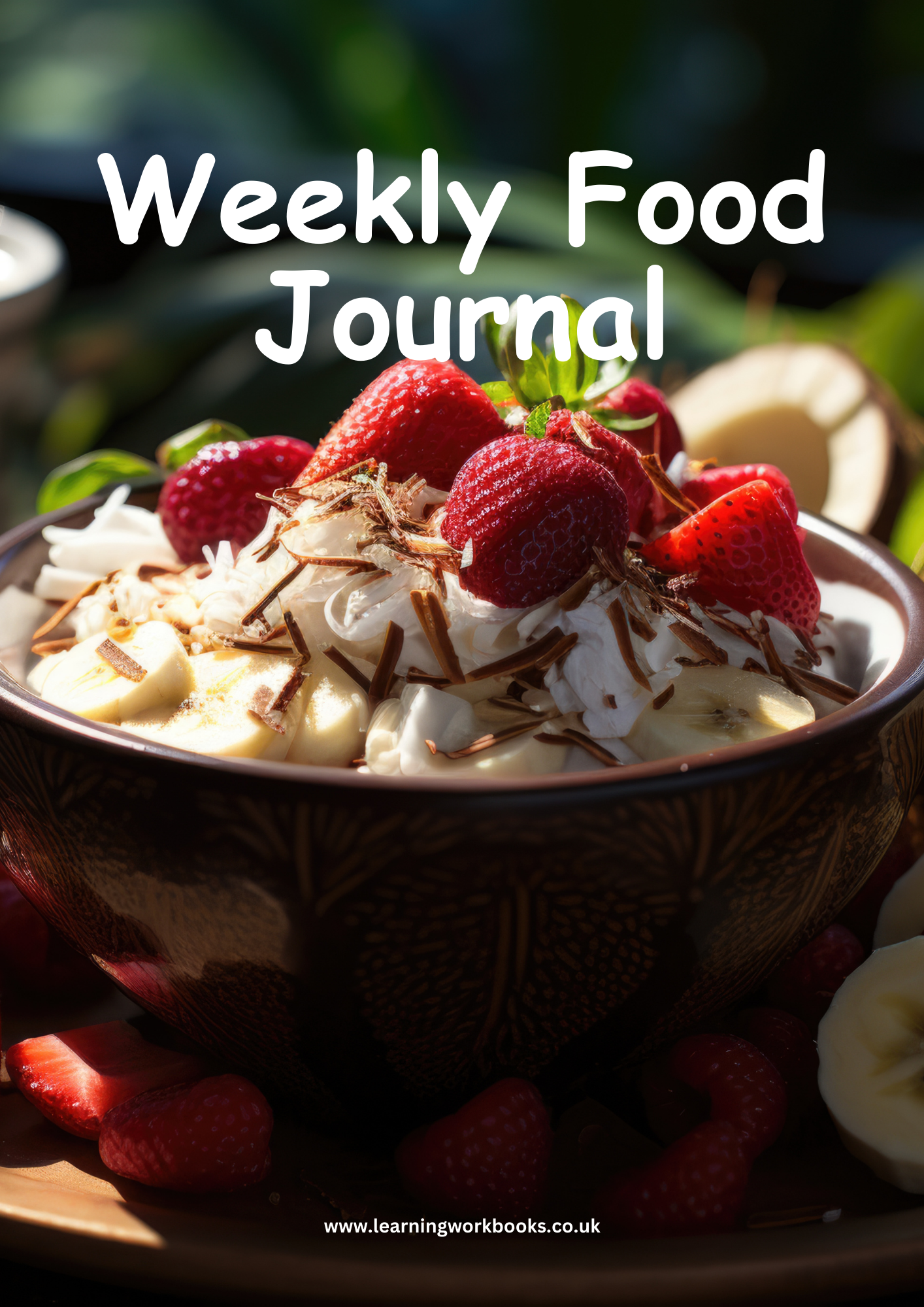 Weekly Food Journal 2 (downloadable digital product)