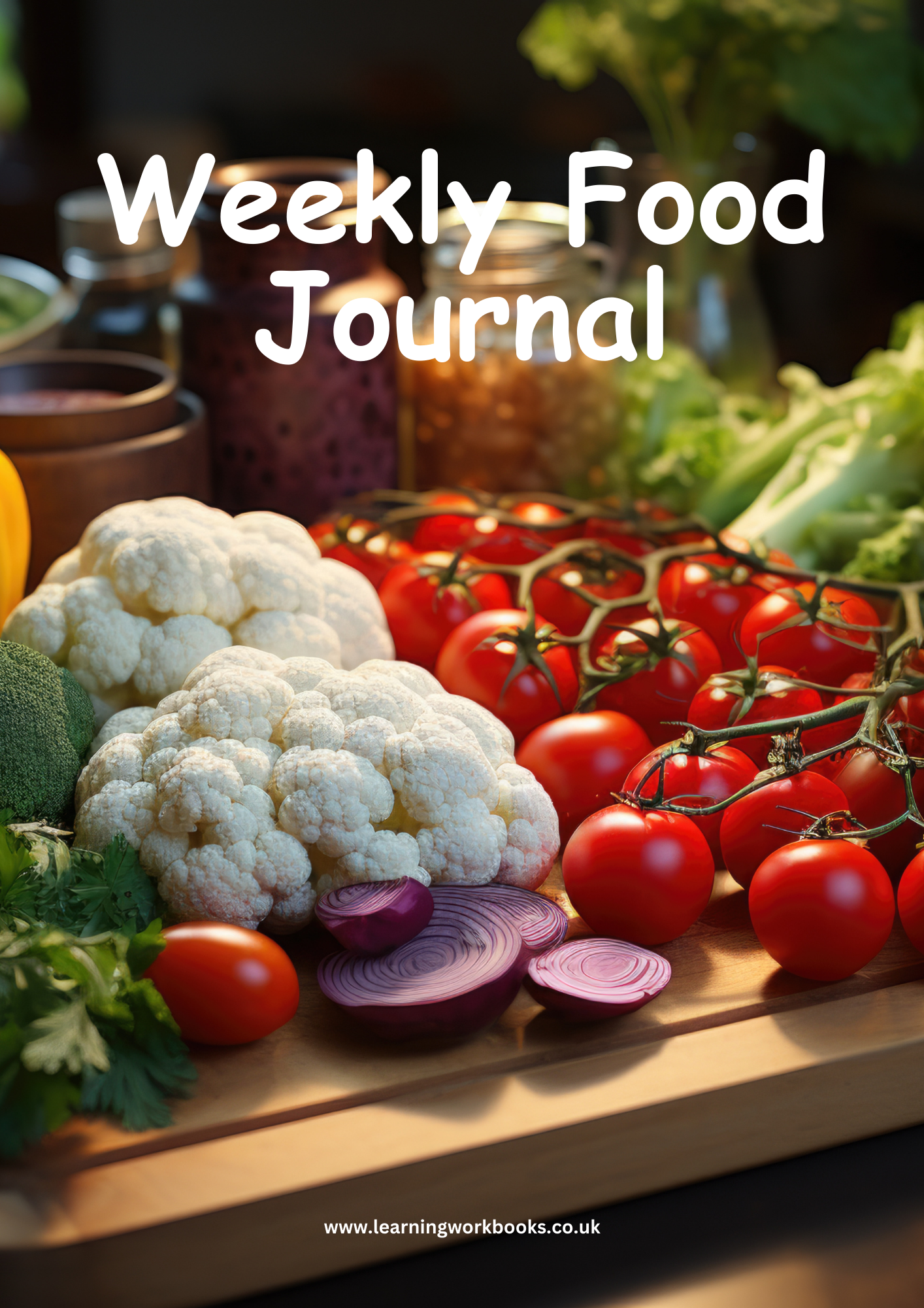 Weekly Food Journal 6 (downloadable digital product)