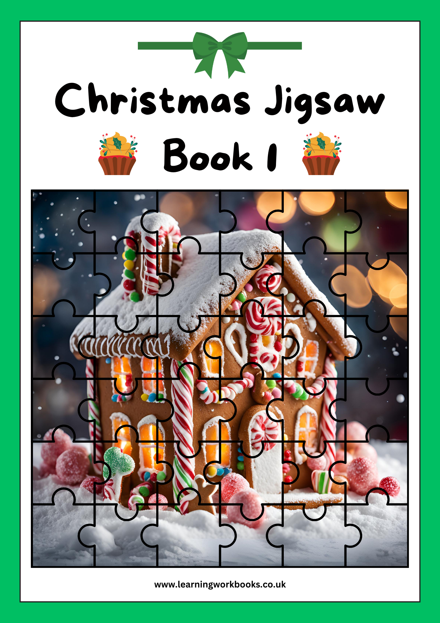 Christmas Jigsaw Book 1 (downloadable digital product)