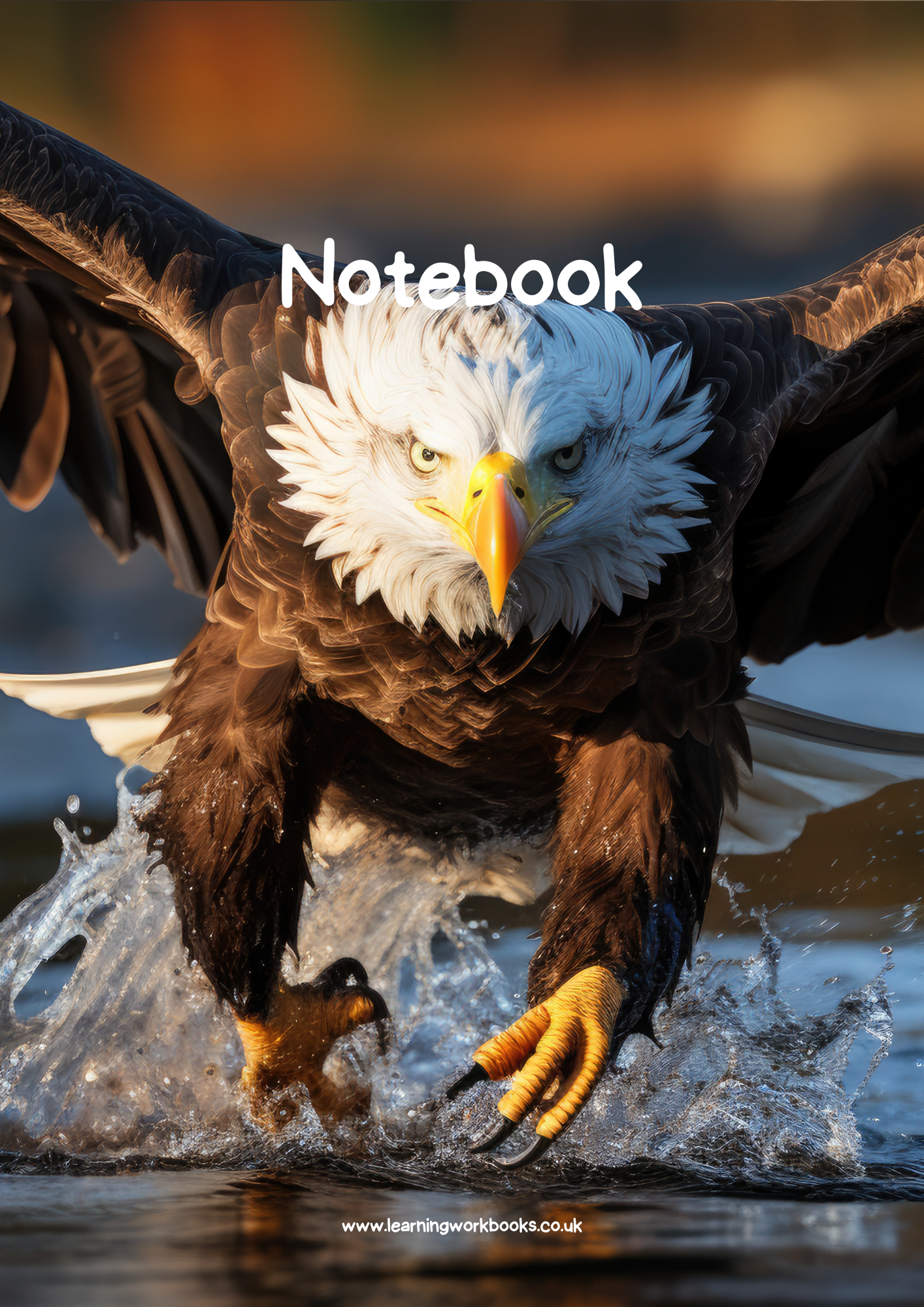 Eagle A4 Lined Notebook 4 (downloadable digital product)