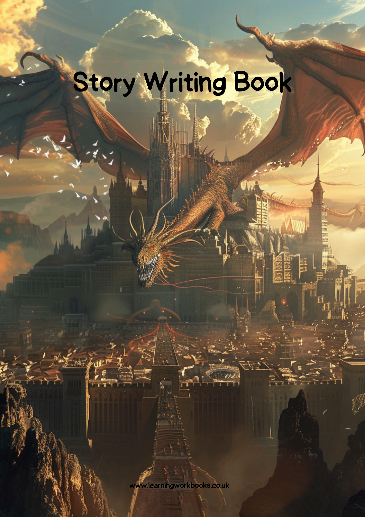 Dragon Story Writing Book 4 (downloadable digital product)