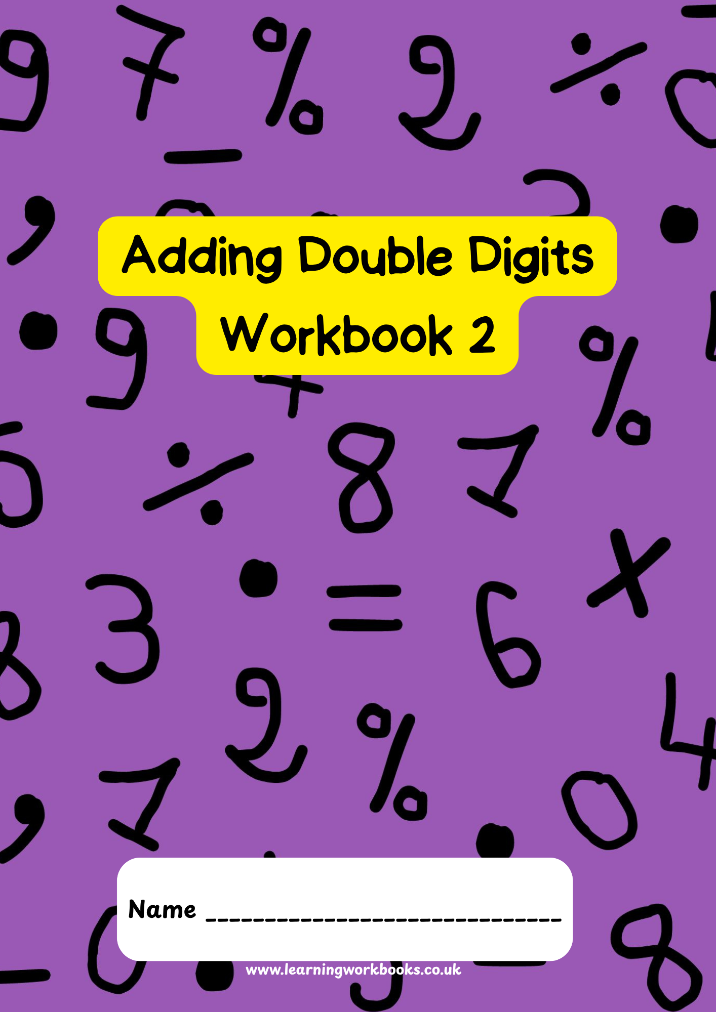 Adding Double Digits Workbook 2 (downloadable digital product)