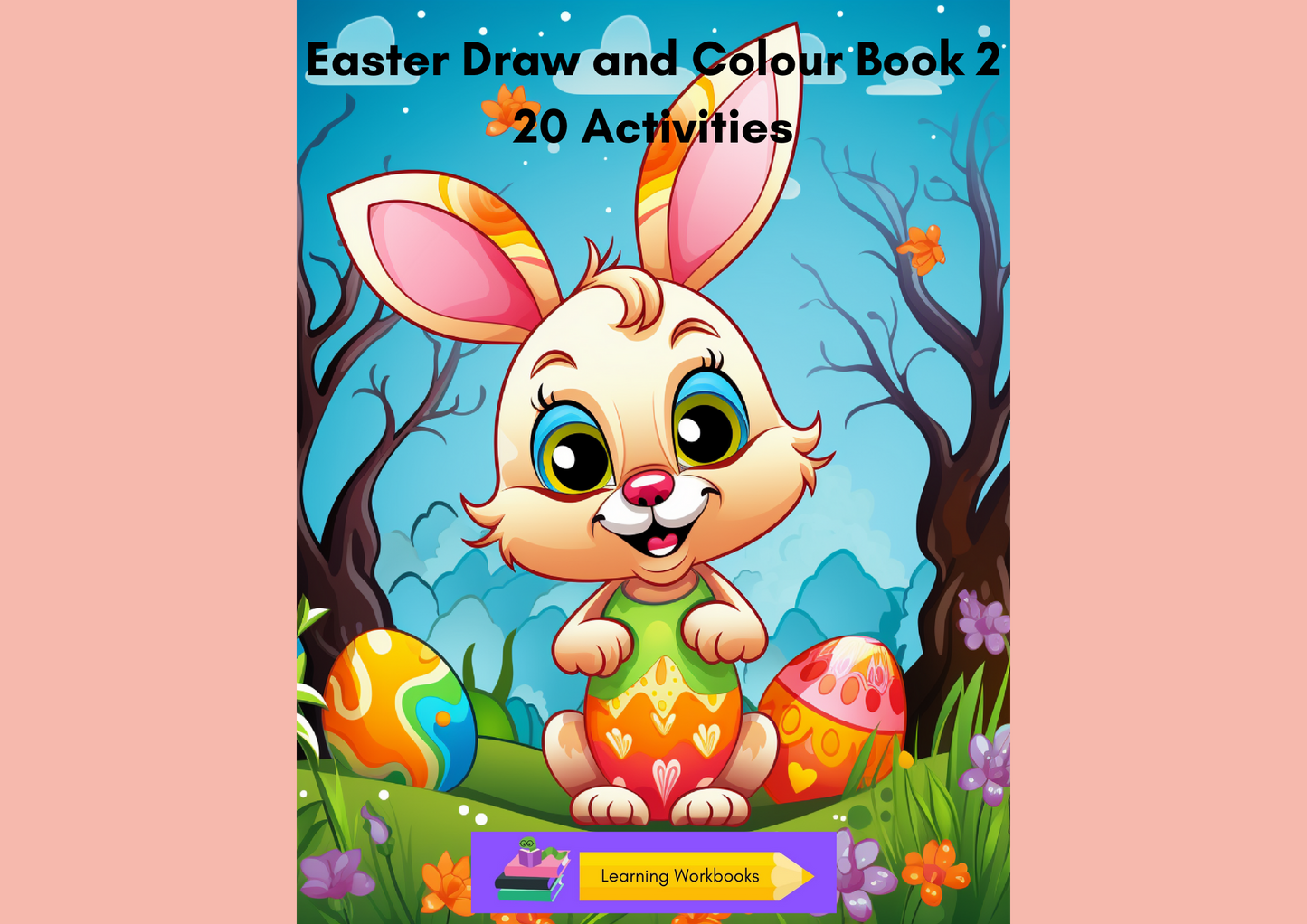 Easter Draw and Colour Book 2 (downloadable digital product)