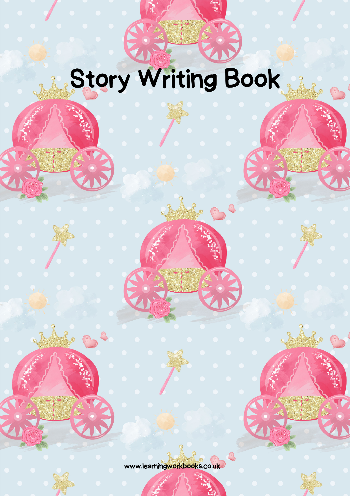 Princess Story Writing Book 6 (downloadable digital product)