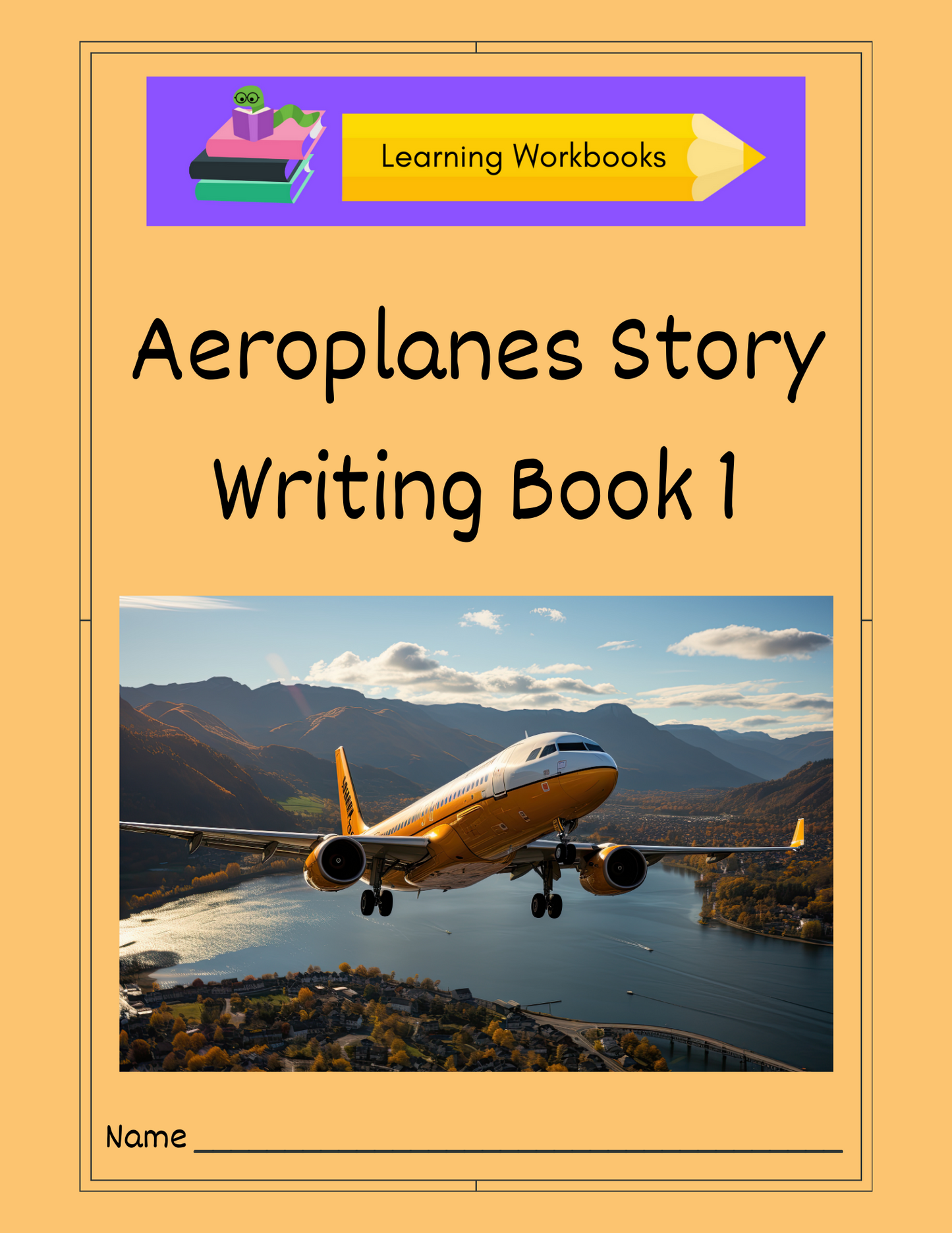 Aeroplanes Story Writing Book 1 (downloadable digital product)