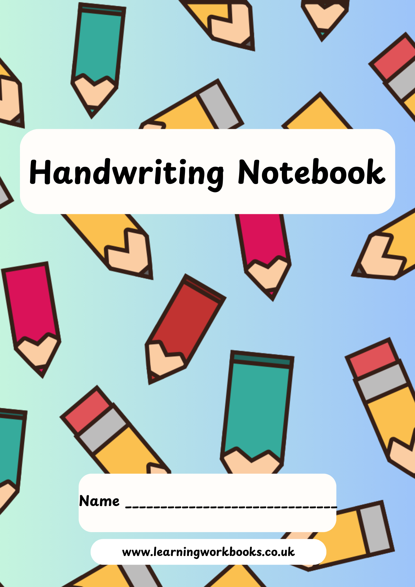 Handwriting Notebook 2 for 5-8 Year Olds (downloadable digital product)