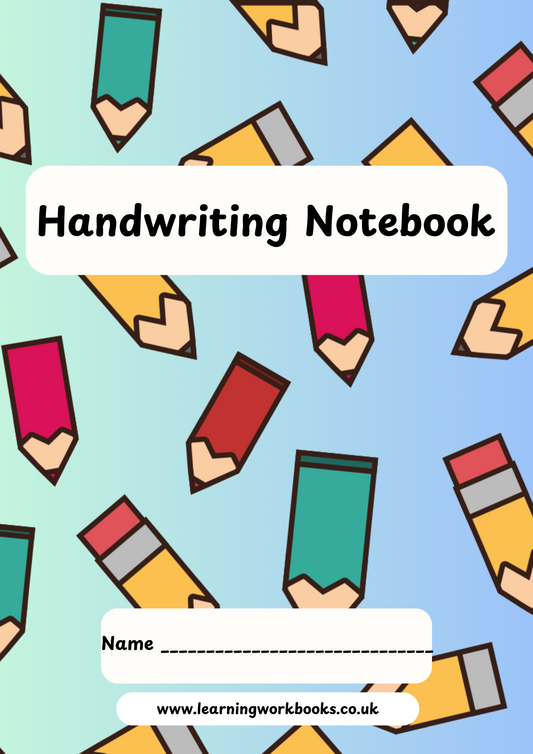 Handwriting Notebook 2 for 5-8 Year Olds (downloadable digital product)