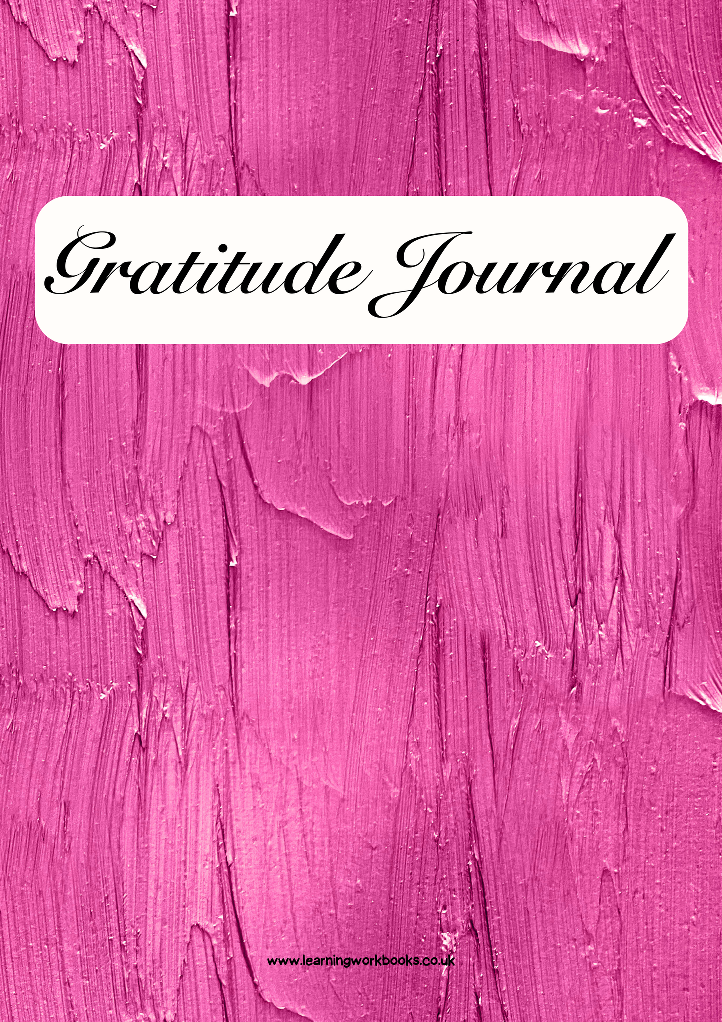 Hot Pink Gratitude Journal 4 (downloadable digital product)