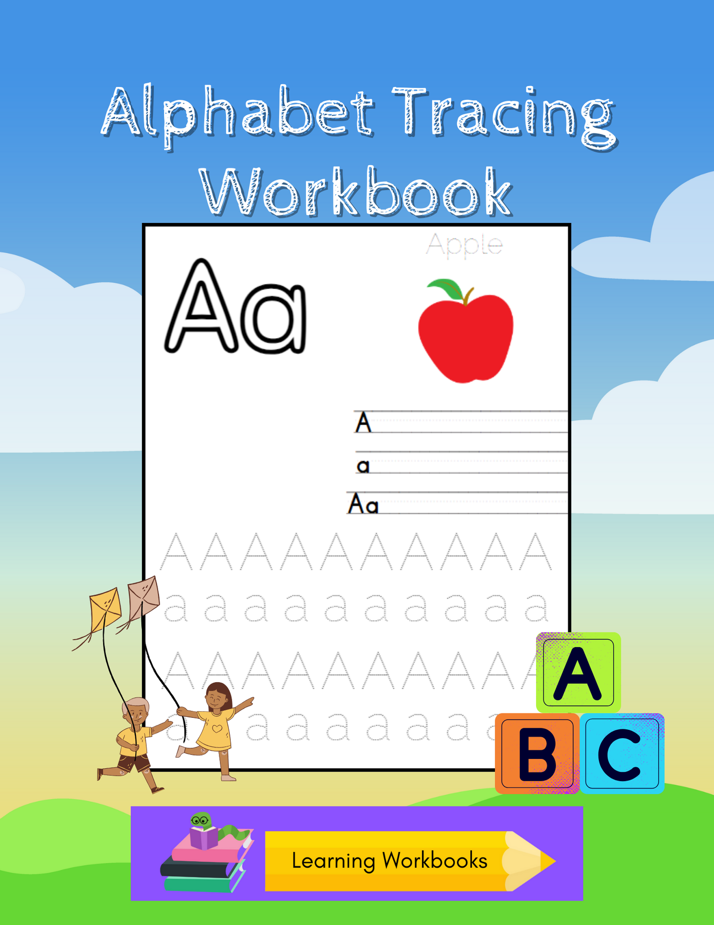 Alphabet Tracing Workbook (downloadable digital product)
