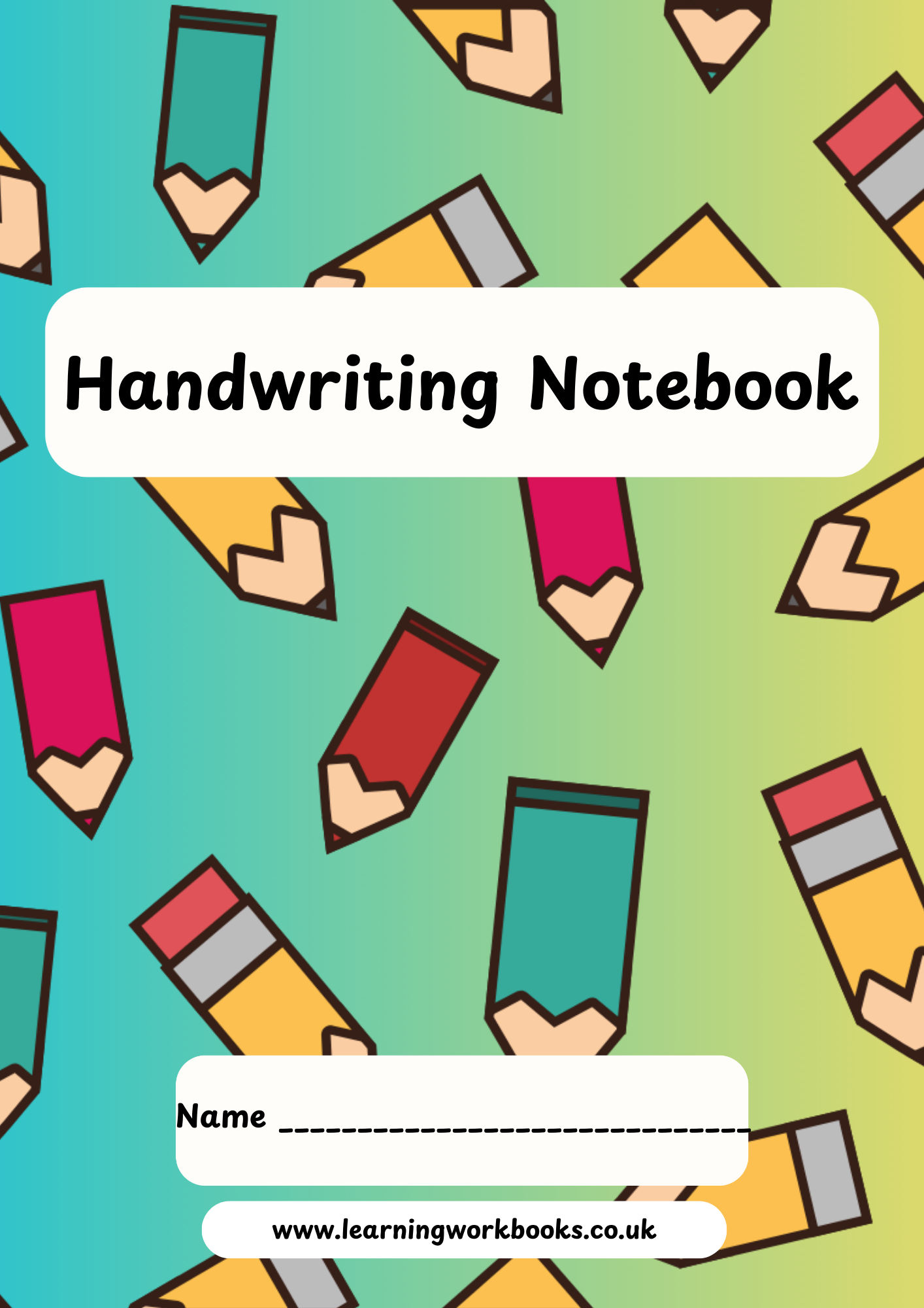 Handwriting Notebook 2 for 8-12 Year Olds (downloadable digital product)